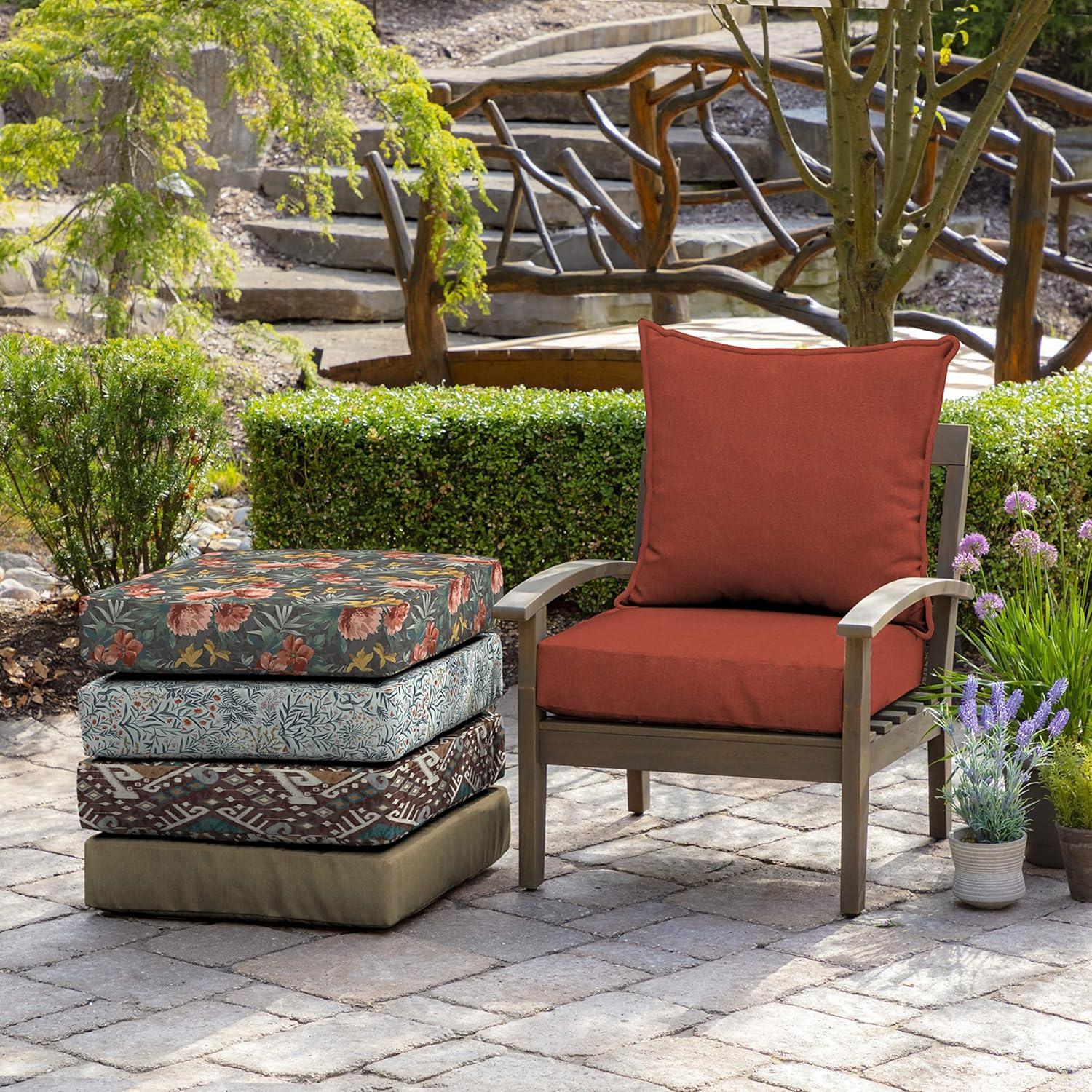 Sedona Valencia Weather-Resistant Outdoor Adirondack Cushion Set