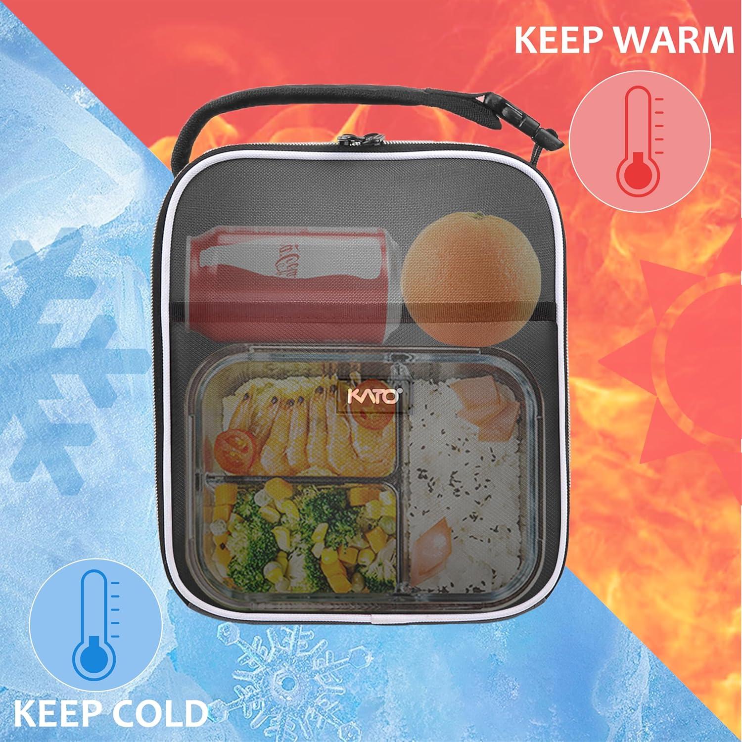 Tirrinia Tirrinia Small Insulated Lunch Bag, Mini Cooler Lunch Box, Lunch Tote