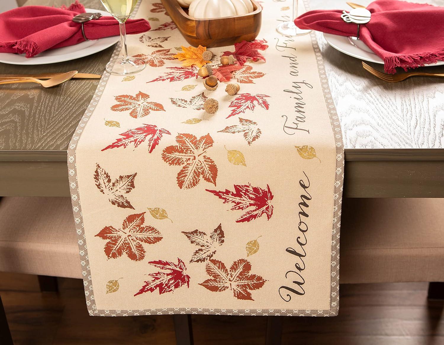 Gather Together Print Table Runner 14x108"