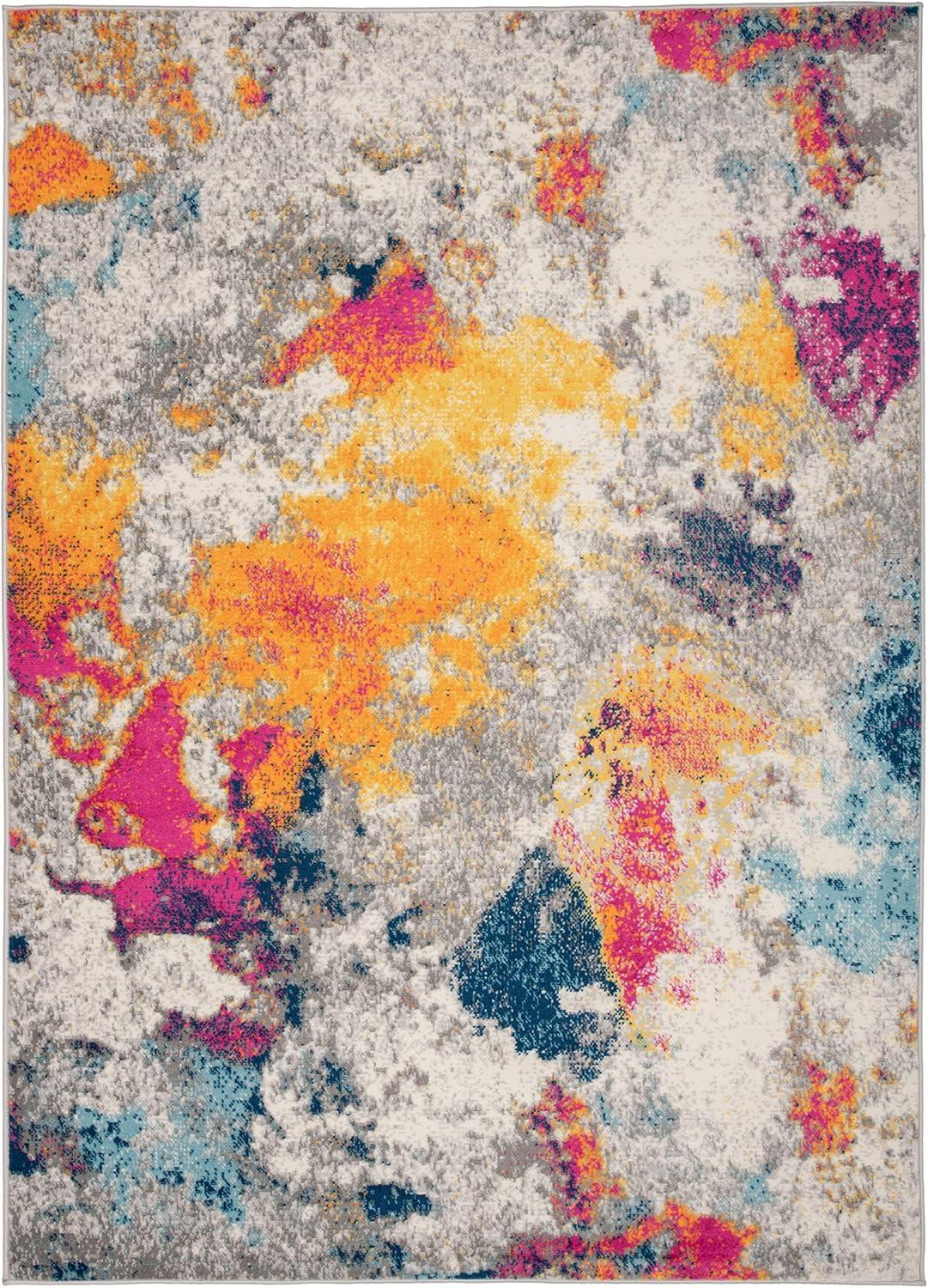 World Rug Gallery Abstract Contemporary Area Rug