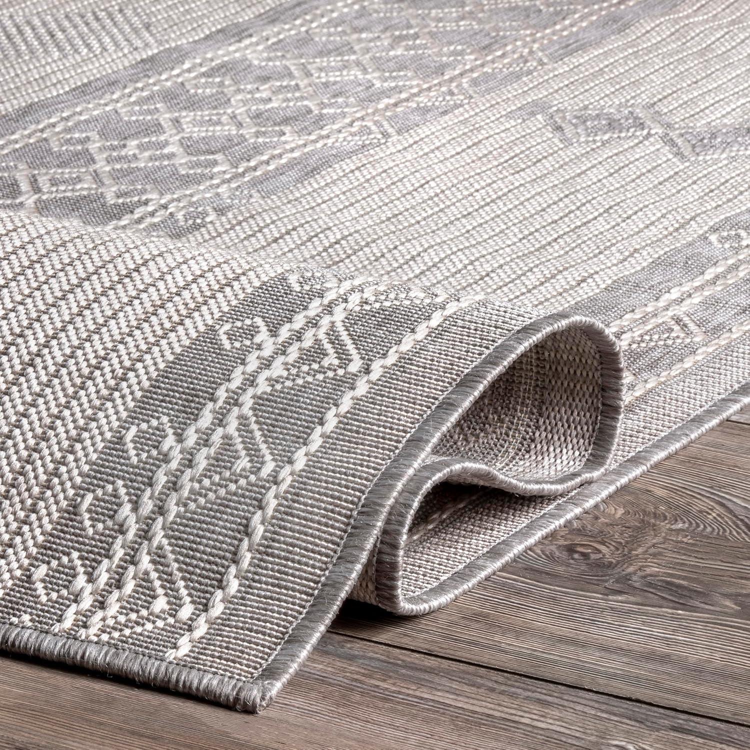 Nuloom Leigh Stripes Indoor/Outdoor Area Rug, 5' x 8'