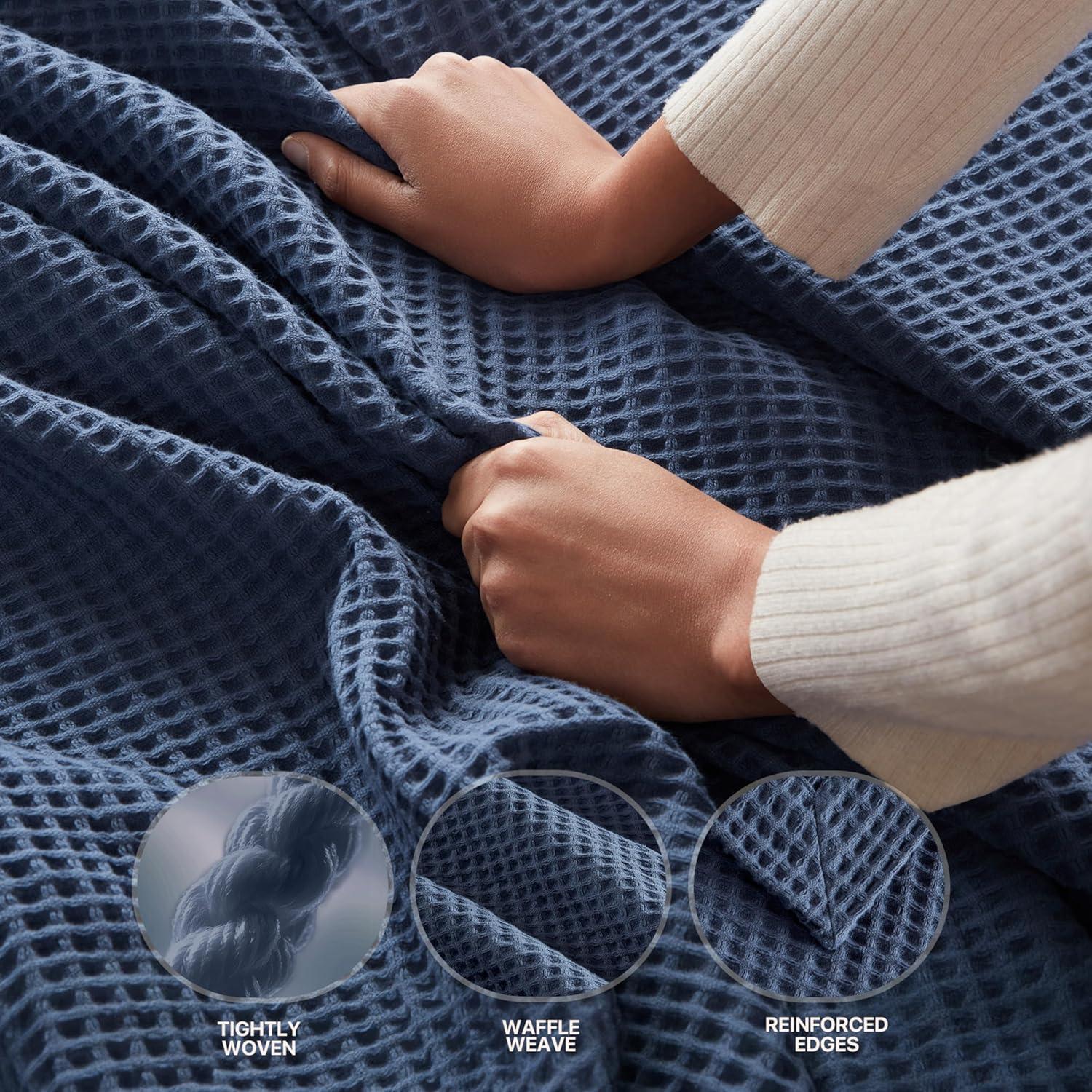 Waffle Weave 100% Cotton Blanket