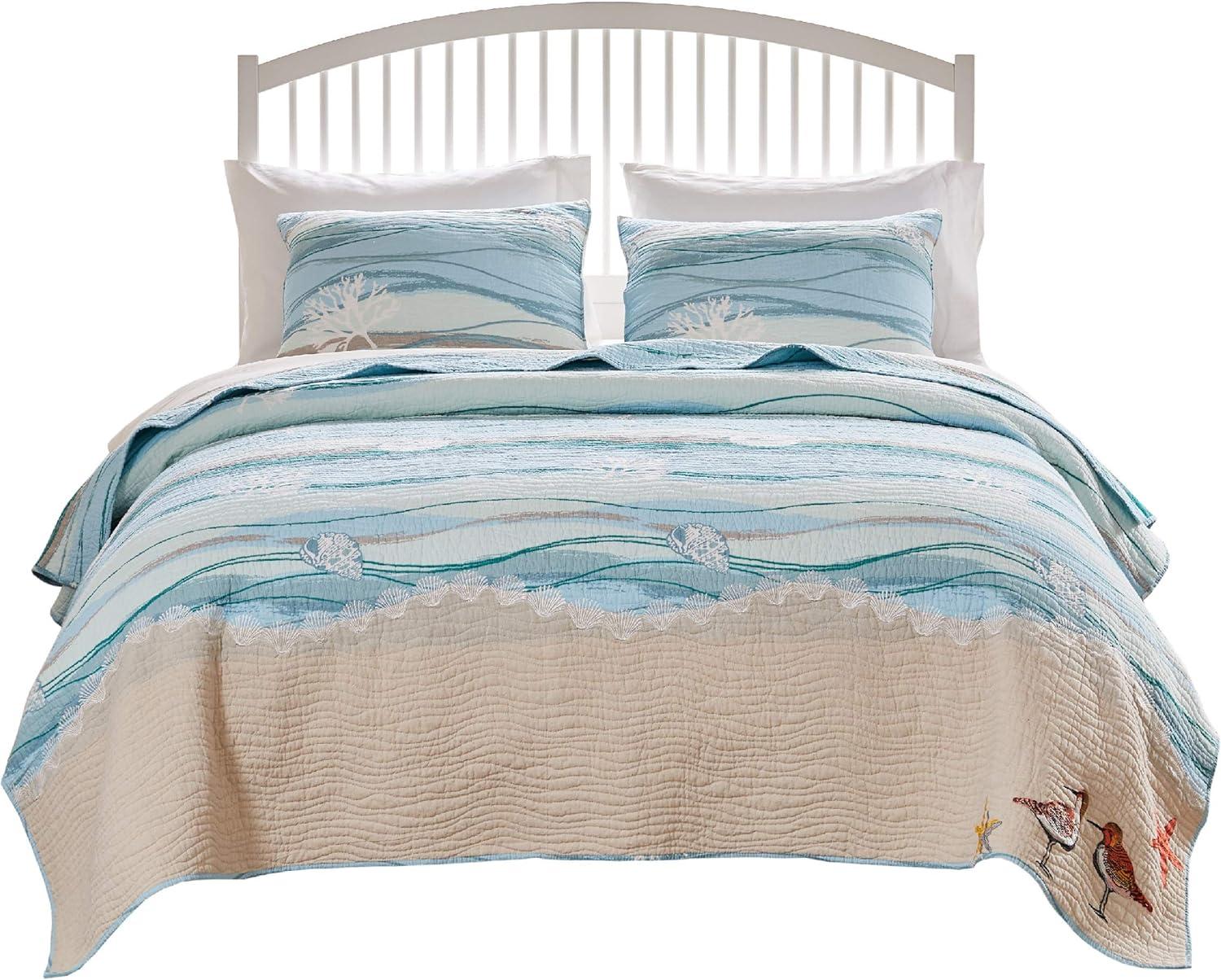 Greenland Home Fashions Maui Quilt & Sham Set