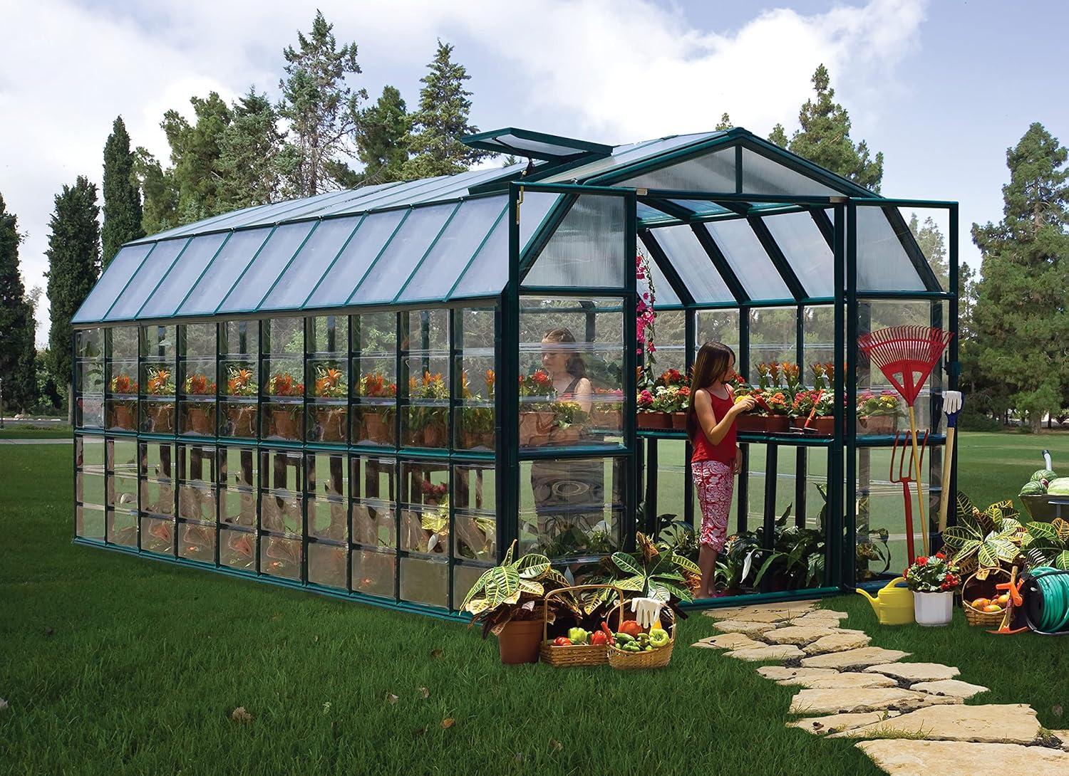 Canopia Palram - Canopia Grand Gardener 2 Clear Greenhouse