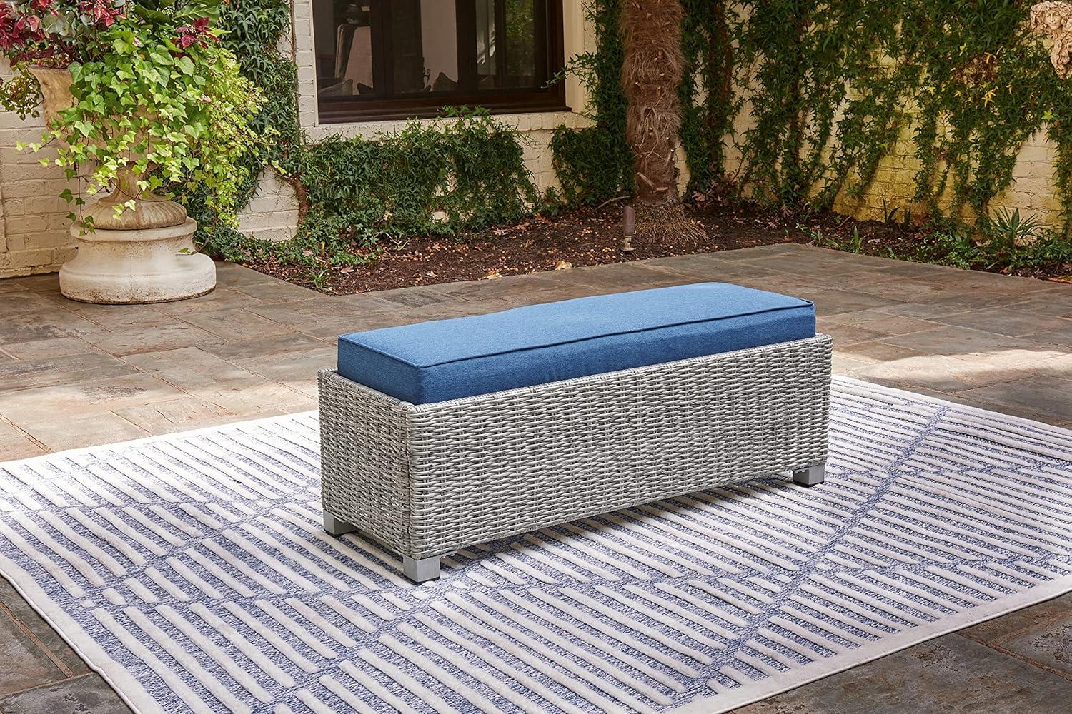 Latitude Run® Lylou Beach Rattan Picnic Bench | Wayfair