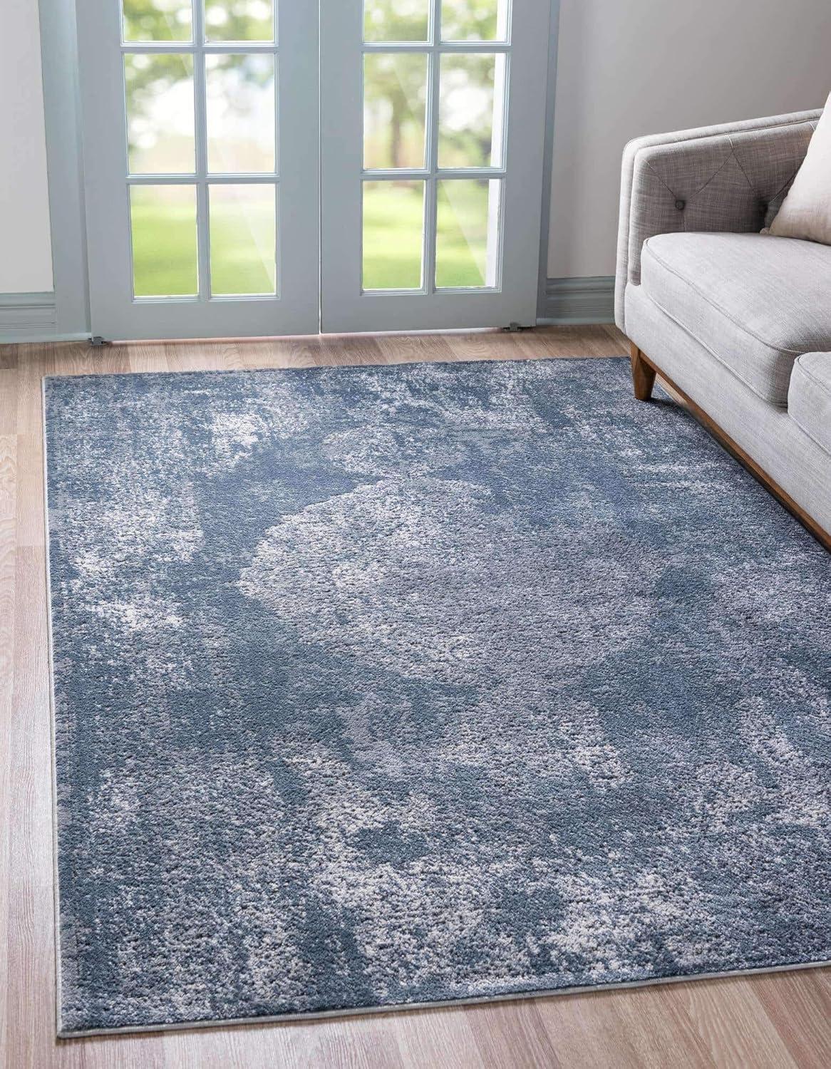 Unique Loom Portland Collection Area Rug - Woodburn (10'  x 14' 1" Rectangle Ivory/Beige)