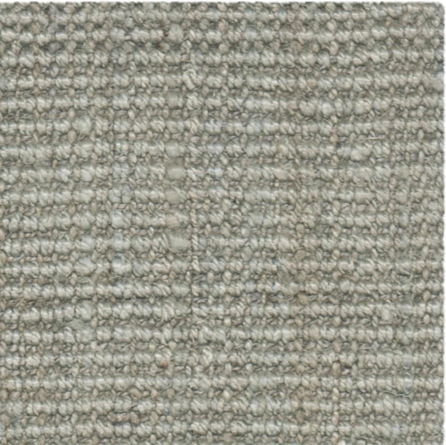 SAFAVIEH Natural Fiber Milica Braided Jute Runner Rug, Grey, 2'3" x 11'