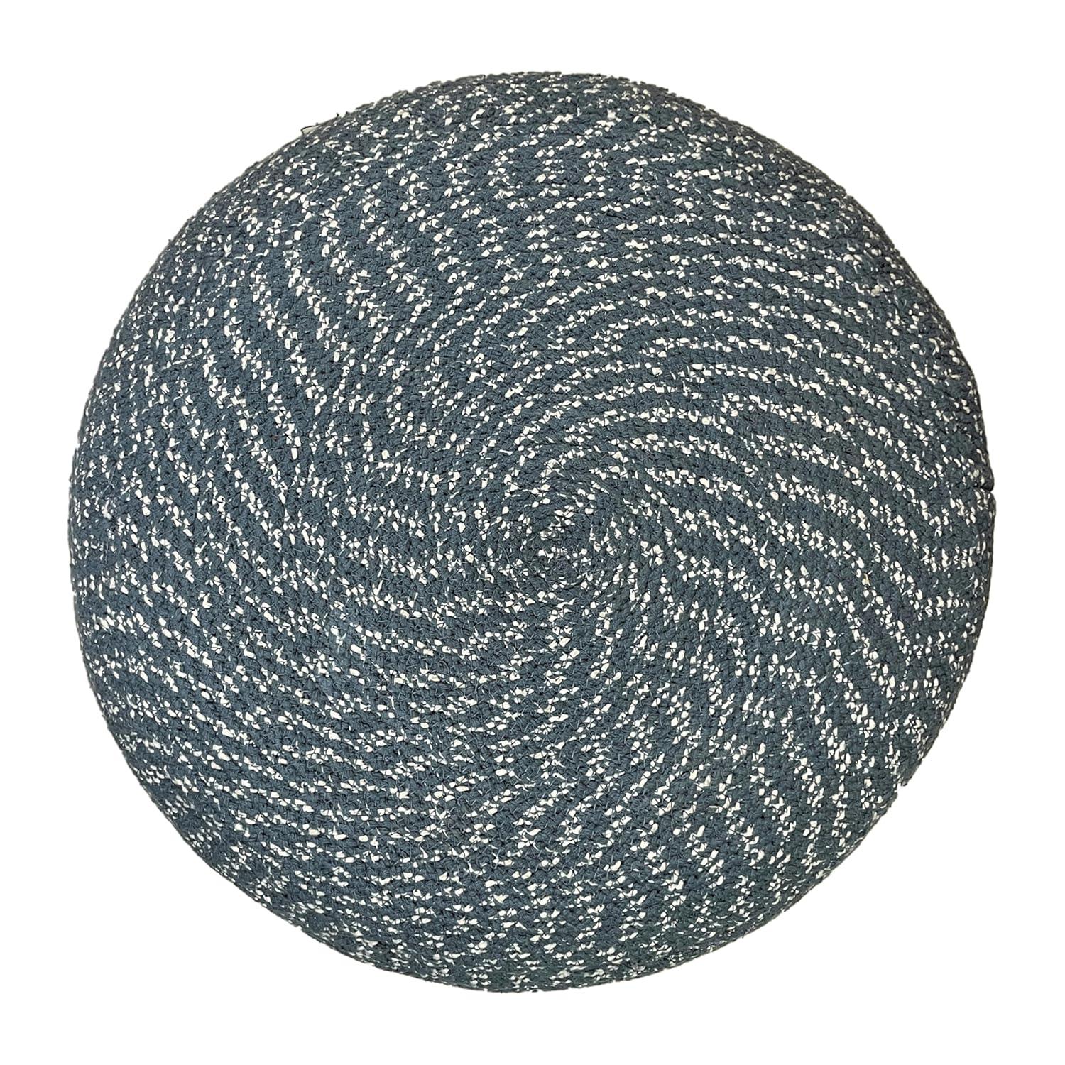 Simpli Home Bayley Upholstered Pouf