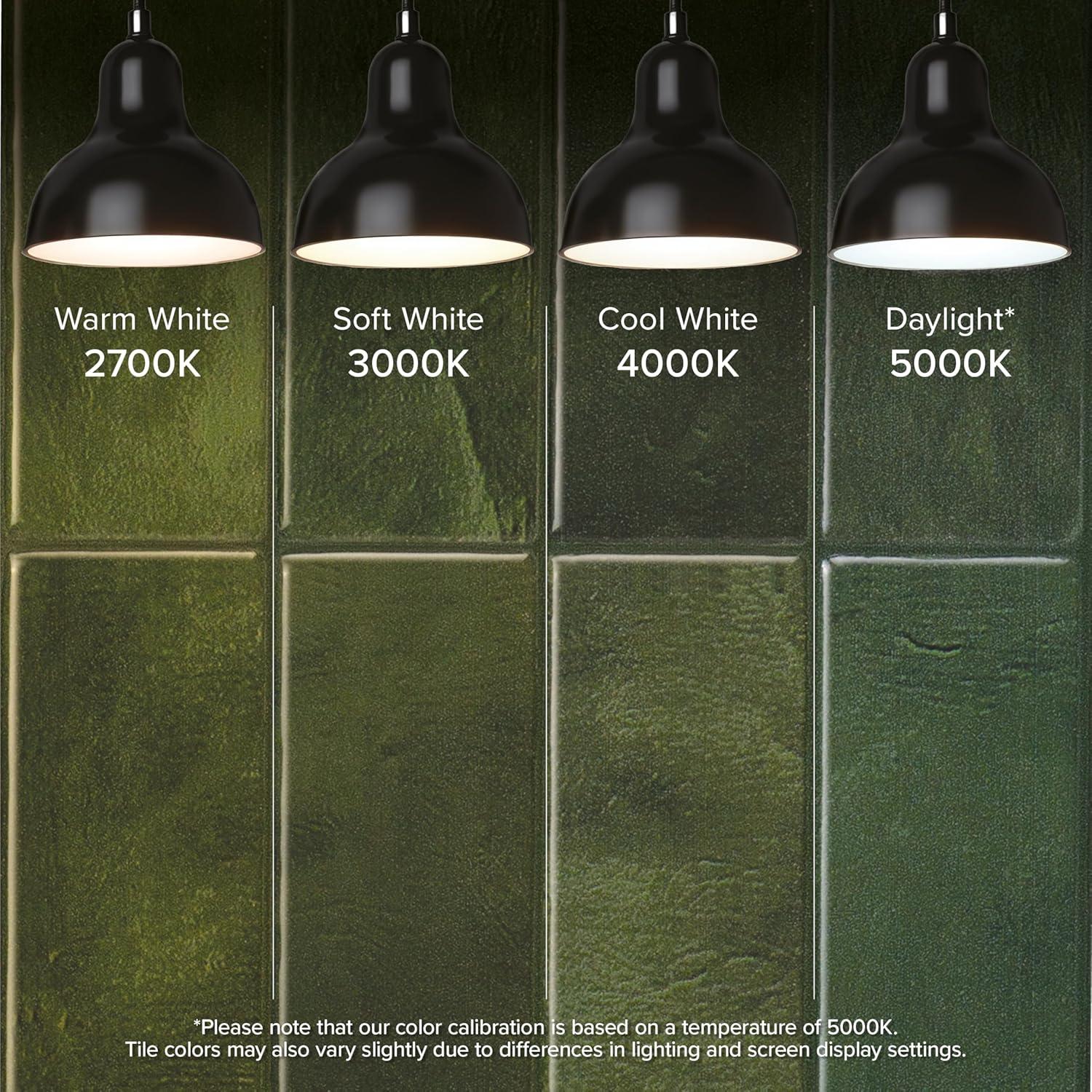 Smart Tiles - 3D Adhesive Peel and Stick Backsplash Tile, Green - 5-Pack 11.43" x 9"