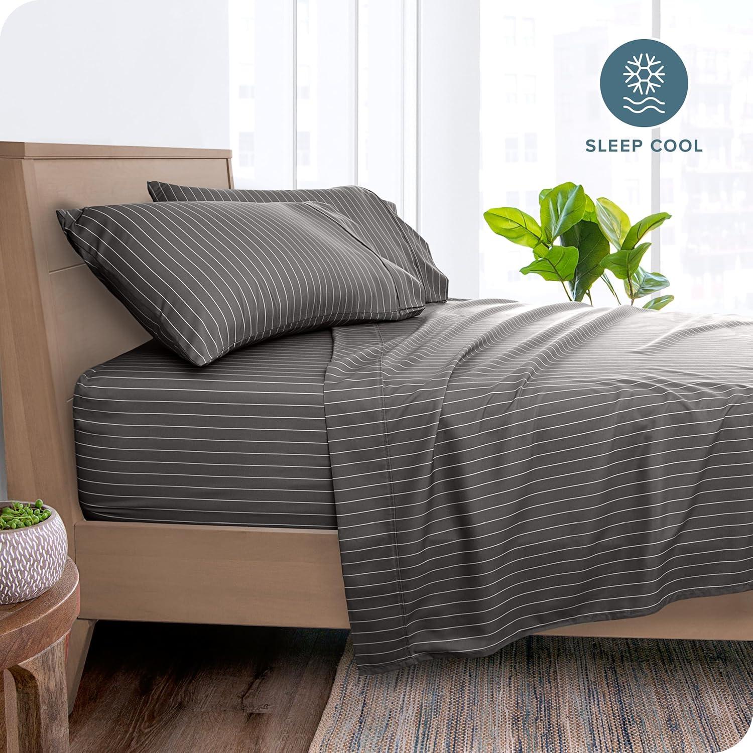 Bare Home Sheet Set - Luxury 1800 Ultra-Soft Microfiber Bed Sheets - Double Brushed - Deep Pockets - Easy Fit