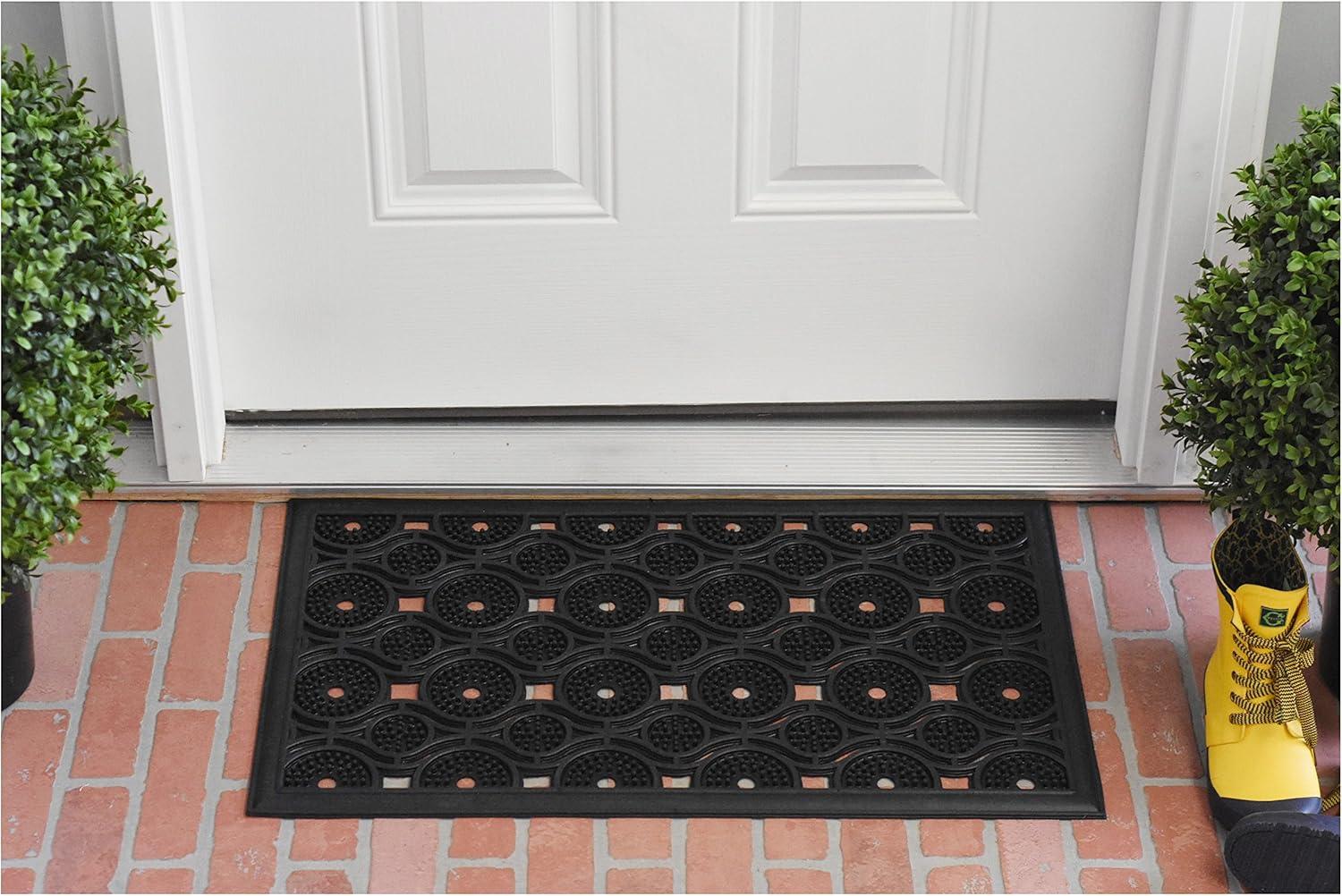 Calloway Mills Nobe Rubber Outdoor Doormat 18" x 30"