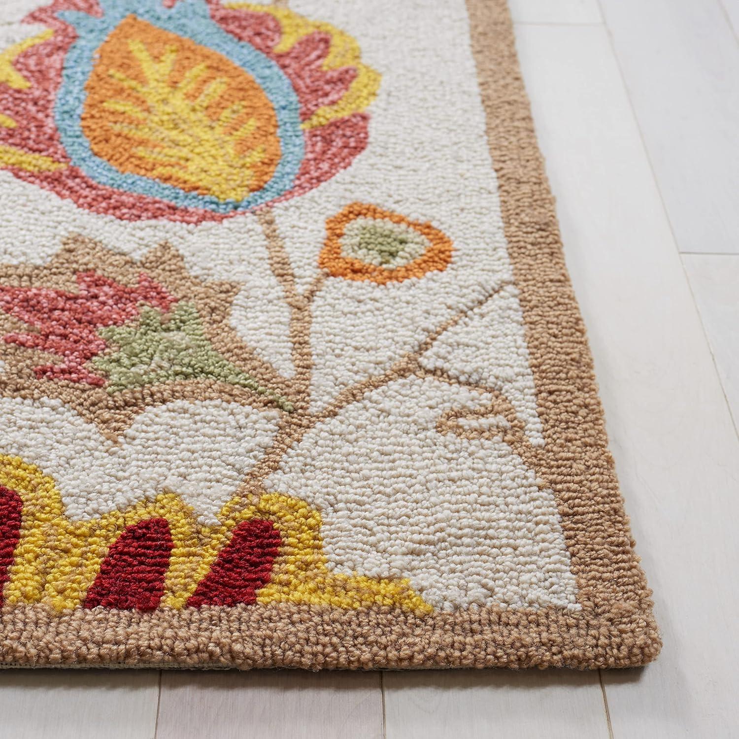 Four Seasons FRS413 Hand Hooked Area Rug  - Safavieh