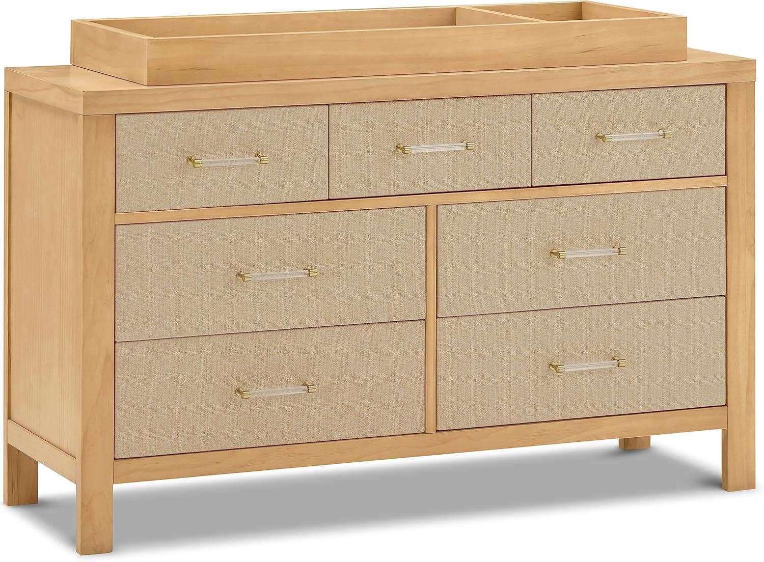 Eloise 7 Drawer 19" W Double Dresser