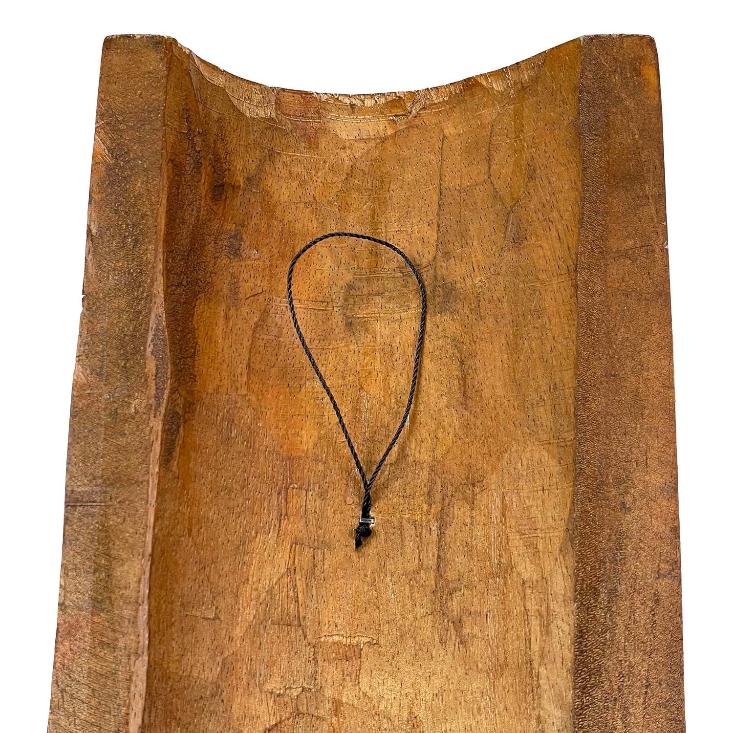 Zeckos Hand Carved Wood Hawaiian Island Tiki Wall Décor Set of 3