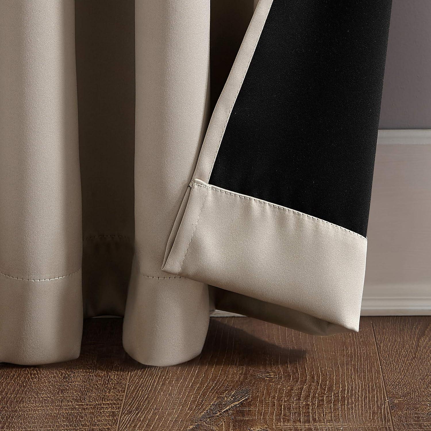 Sun Zero Sun Zero Oslo Theater Grade Extreme 100% Blackout Rod Pocket Curtain Panel