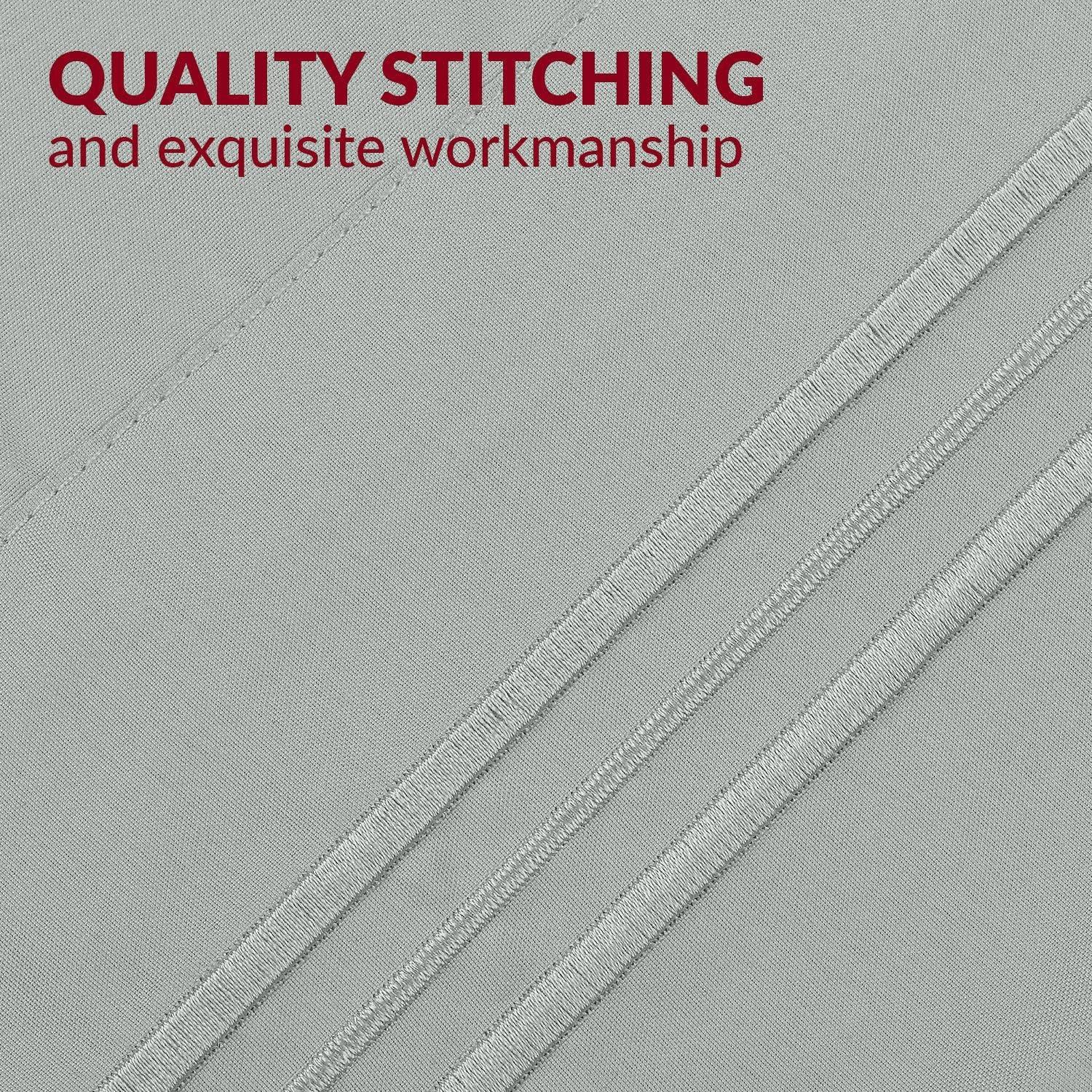 Mellanni Brushed Microfiber Pillowcase Set of 2, King, Spa Mint