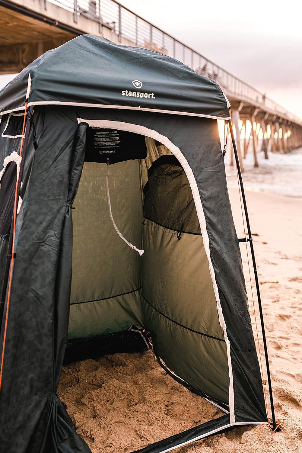 Stansport Solar Heated Jumbo 5 Gal Camper's Shower
