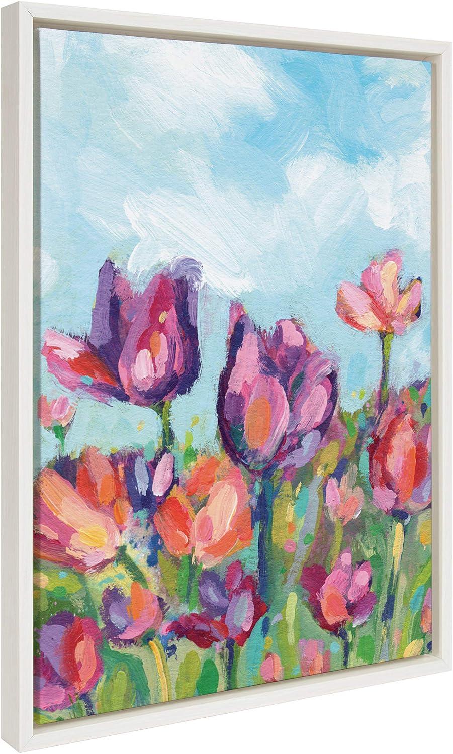 18" x 24" Sylvie Spring Framed Wall Canvas by Rachel Christopoulos - Kate & Laurel All Things Decor