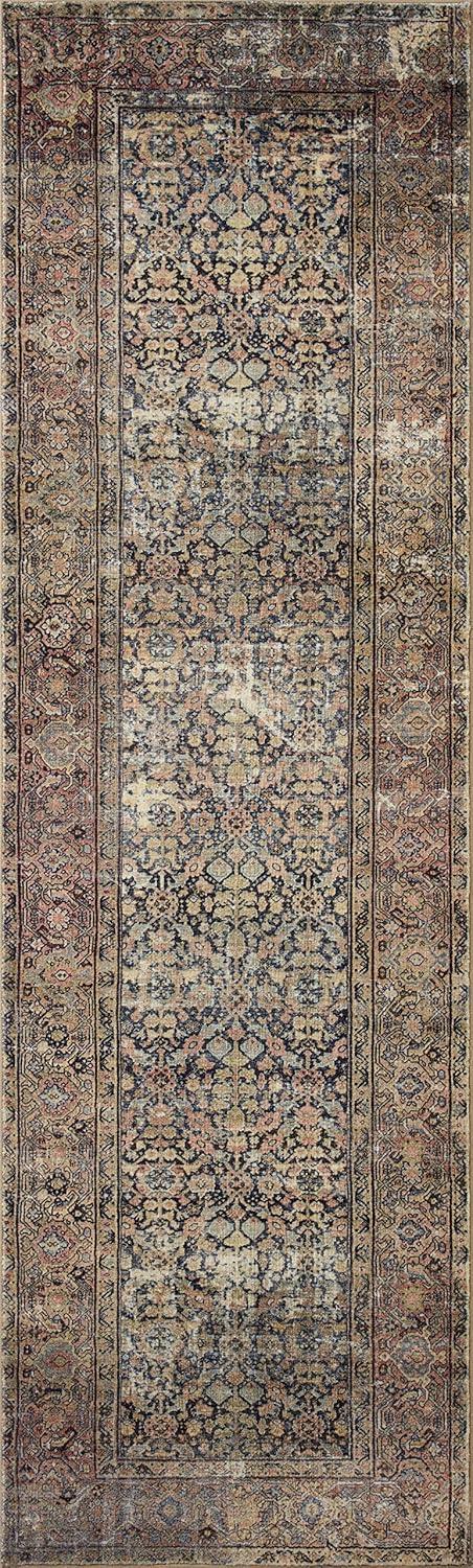 Morgan Multicolor Floral Motif 5' x 7' Area Rug