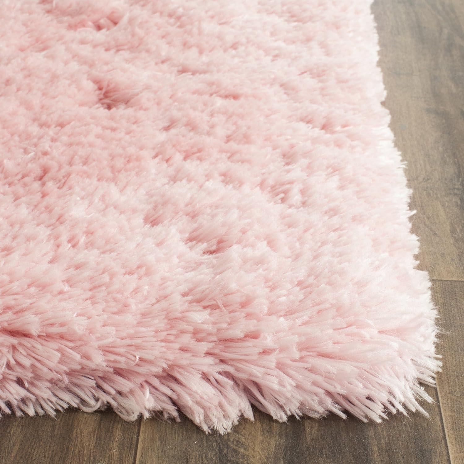 Arctic Shag SG270 Hand Tufted Accent Rug - Pink - 2'x3' - Safavieh.