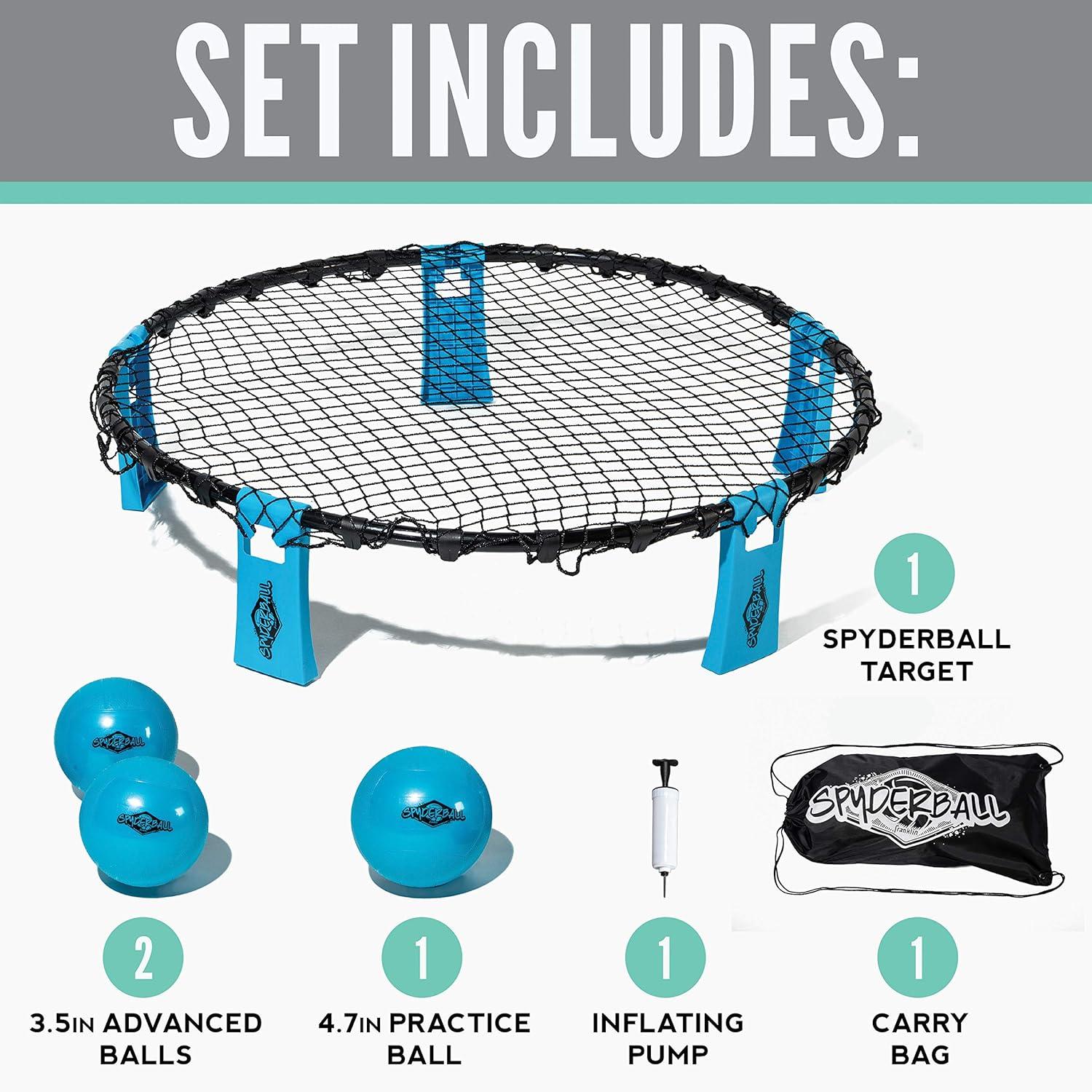 Franklin Spyderball Outdoor Game Set with Net and Balls