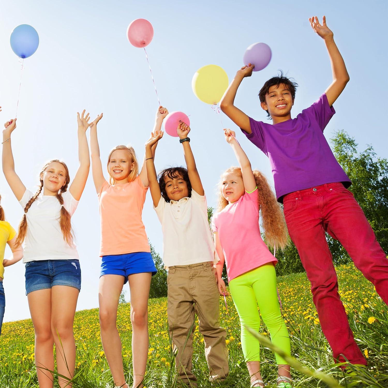 Mr. Pen- Balloons, 12 Inch, 54 Pack, Assorted Colors, Party Balloons, Rainbow Balloons, Latex Balloons, Balloons for Birthday Party