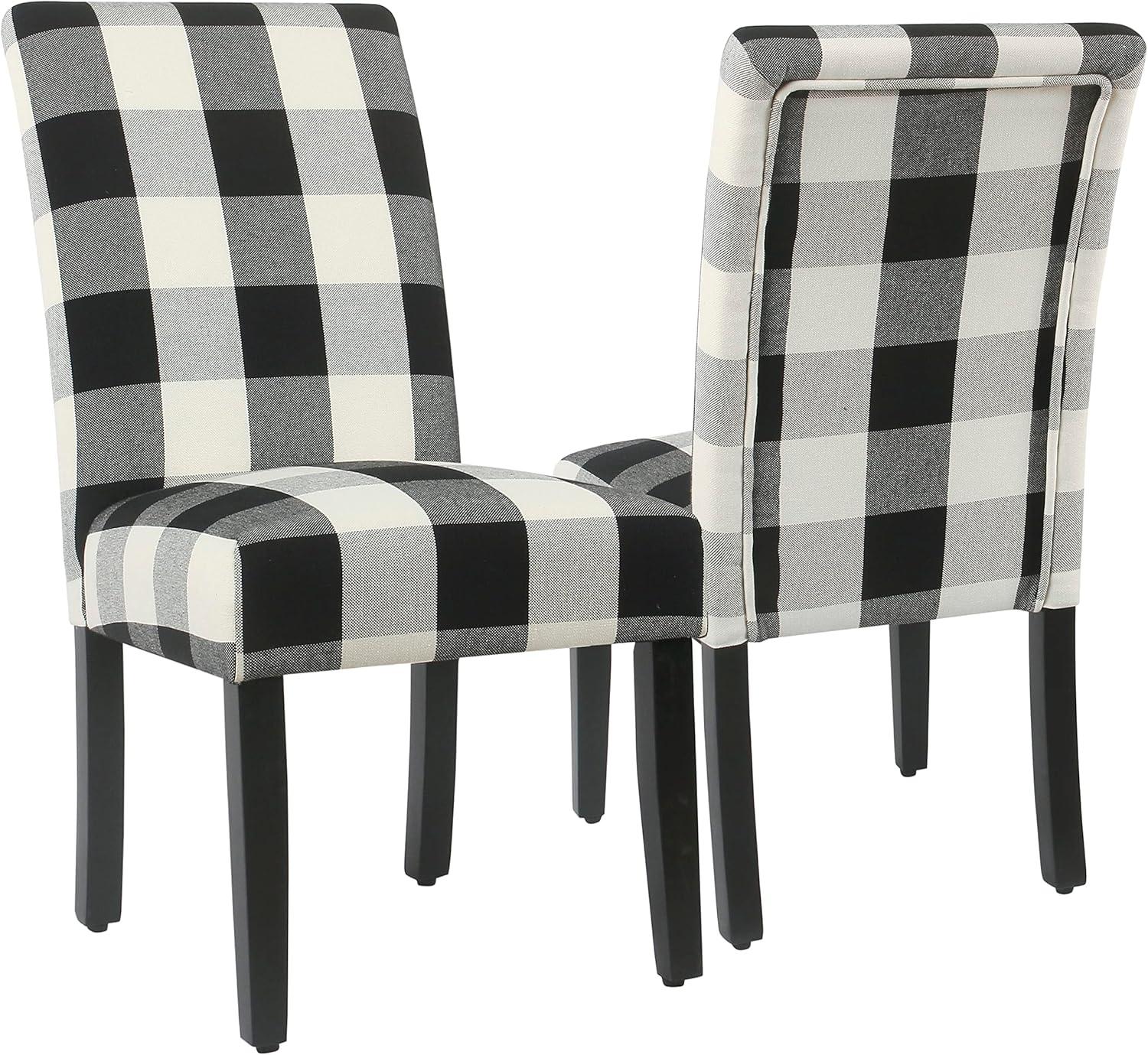 Gracie Oaks Gossner Montgomery Upholstered Parsons Dining Chair (Set of 2)