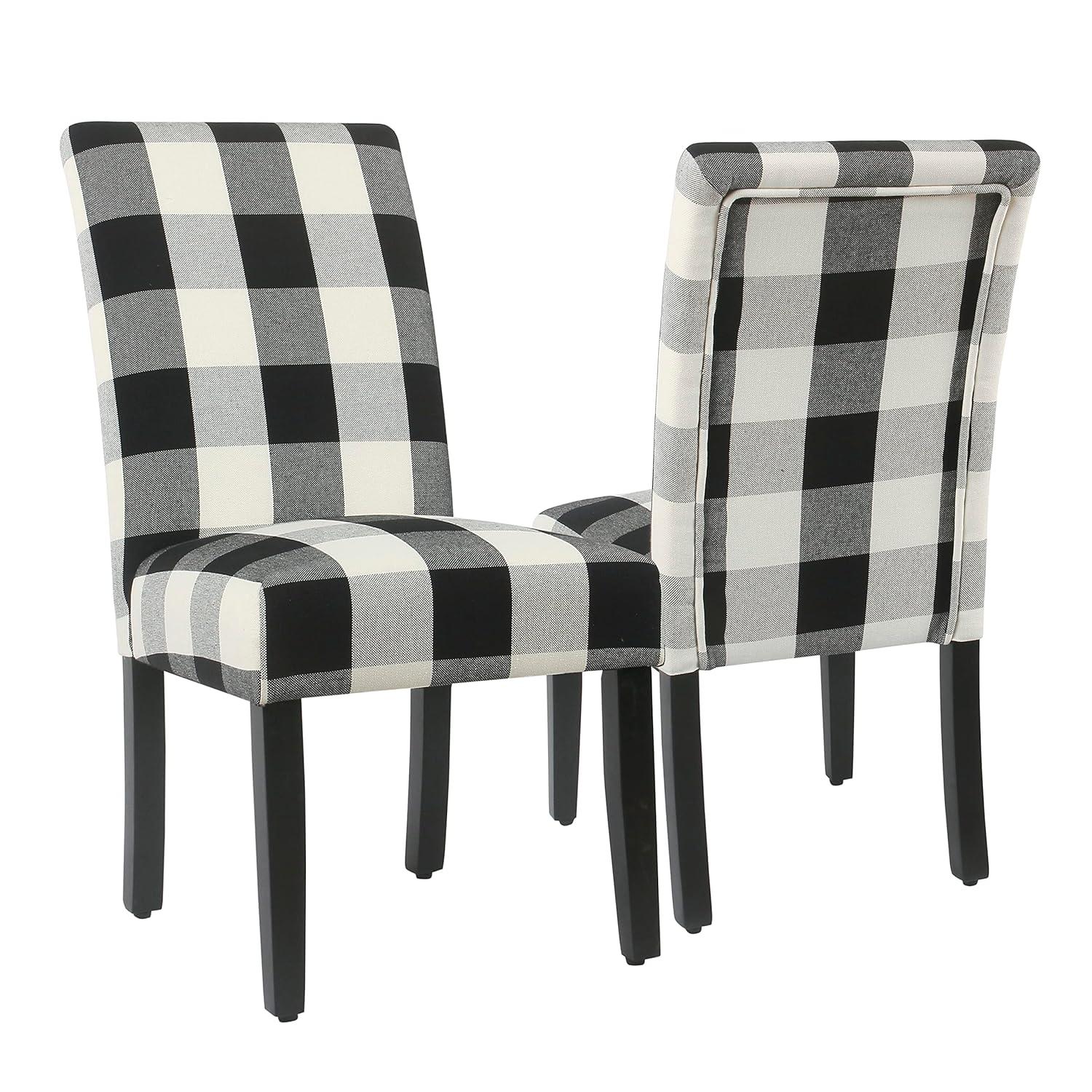 Gracie Oaks Desmarais Montgomery Upholstered Parsons Dining Chair (Set of 2)
