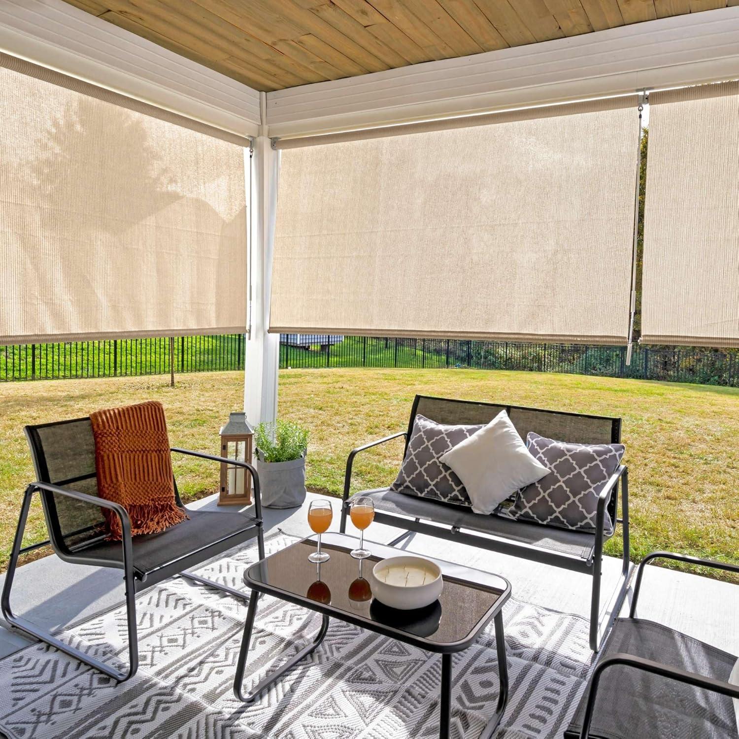Coolaroo Room Darkening Roller Shade