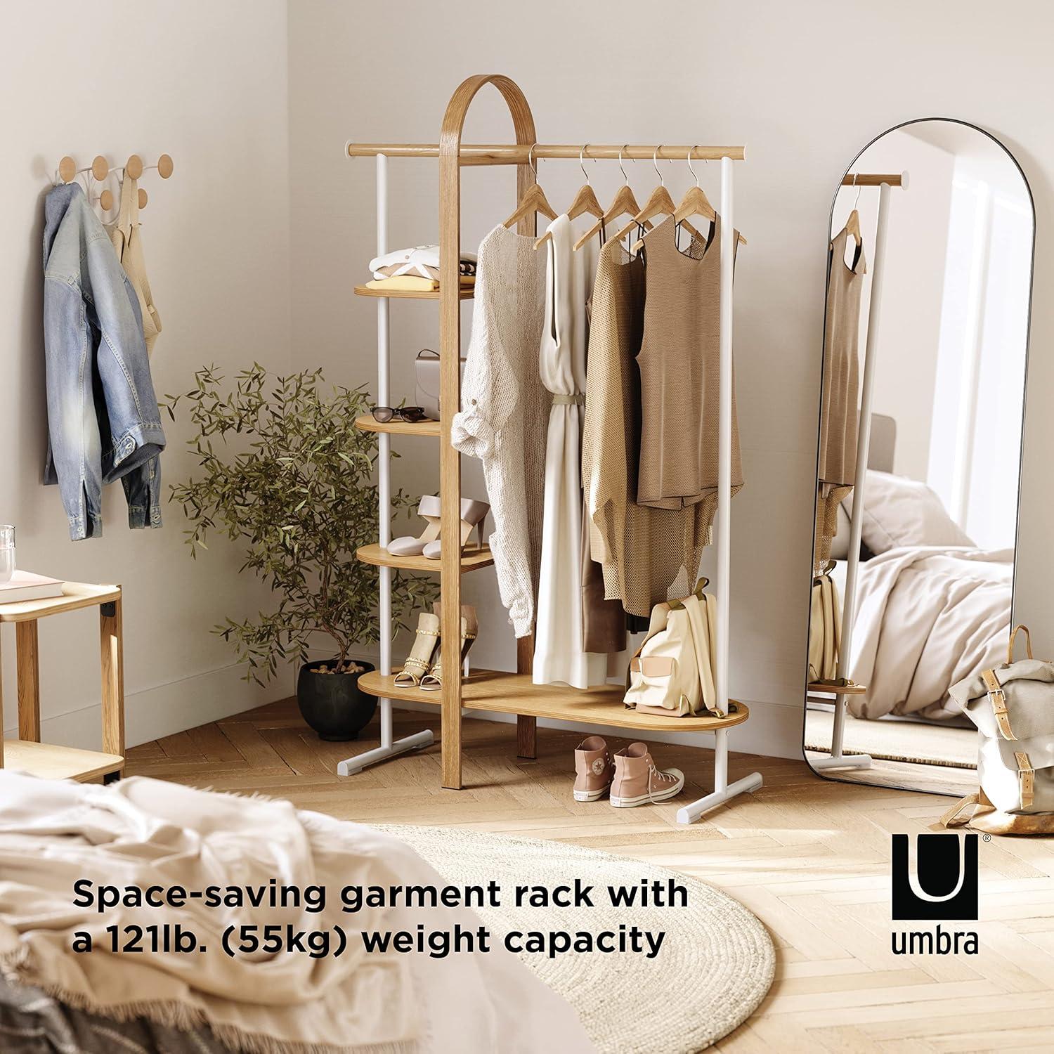 Bellwood 15'' Solid Wood Clothing Rack