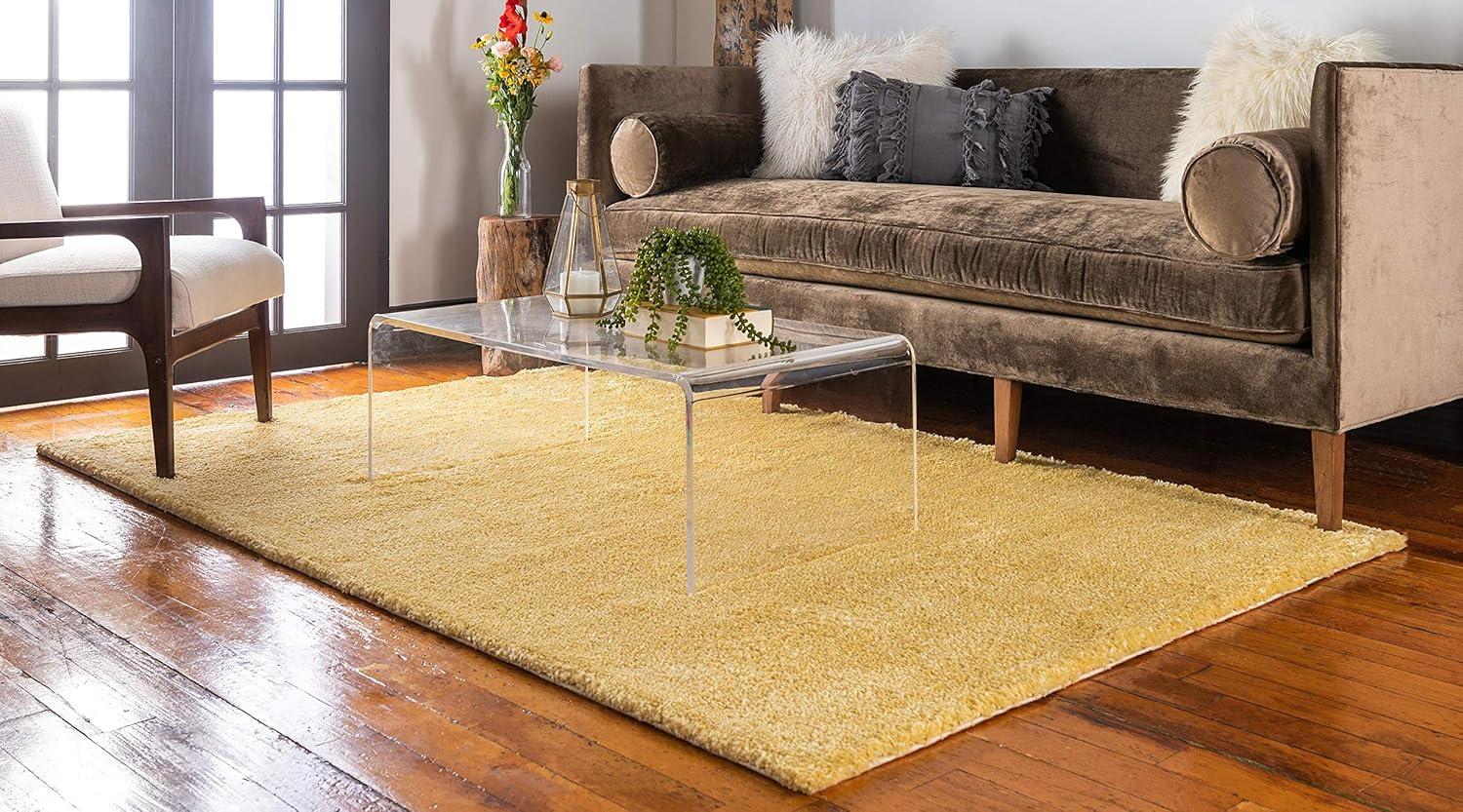 Unique Loom Solo Calabasas Solid Indoor Woven Area Rug