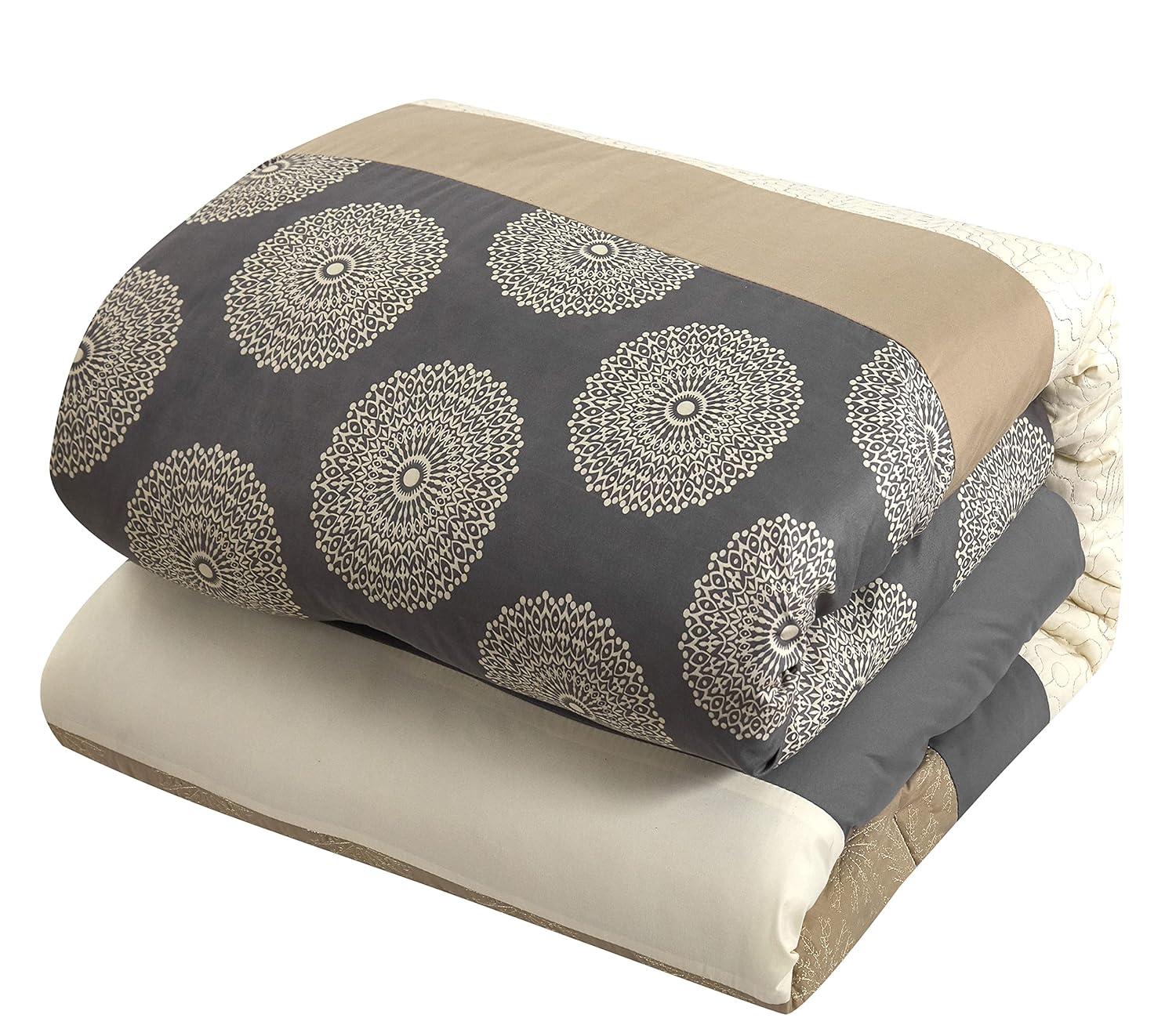 Nanshing America, Inc Angellyna 10 Piece Medallion Print Comforter Set & Reviews | Wayfair