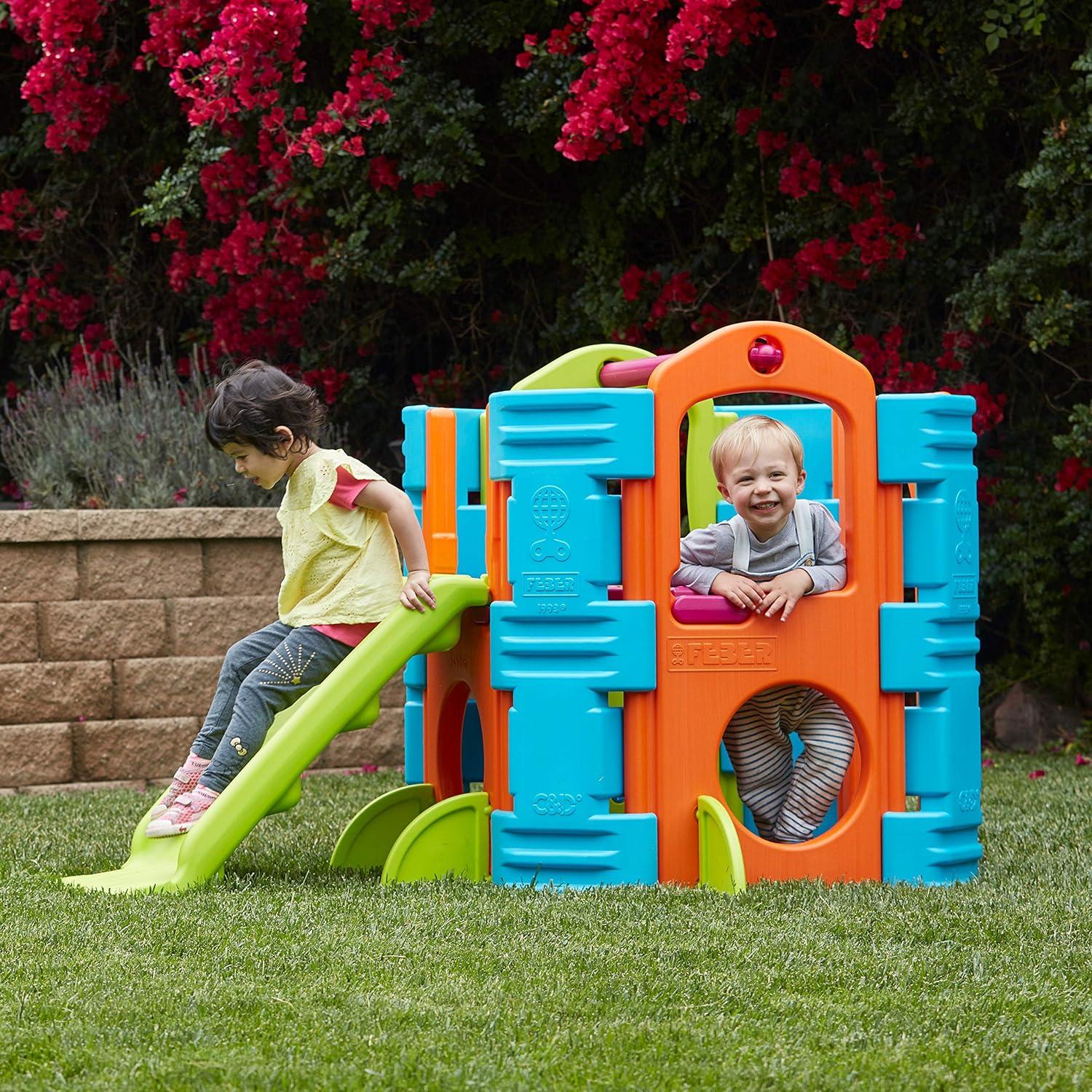 ECR4Kids ECR4Kids Activity Park Indoor and Outdoor Playset, Play Structure, Vibrant