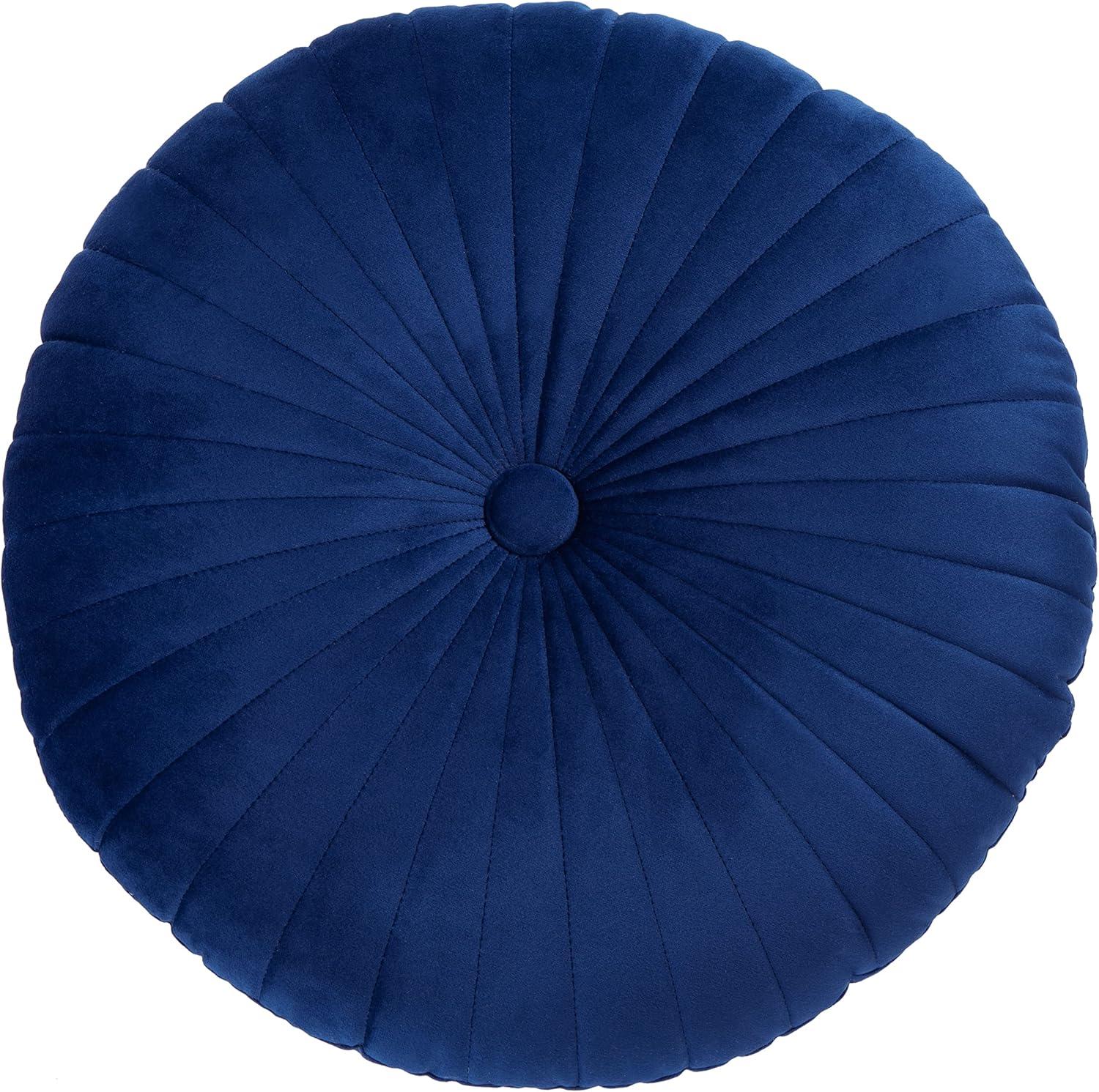 Deleana Buttons Reversible Throw Pillow