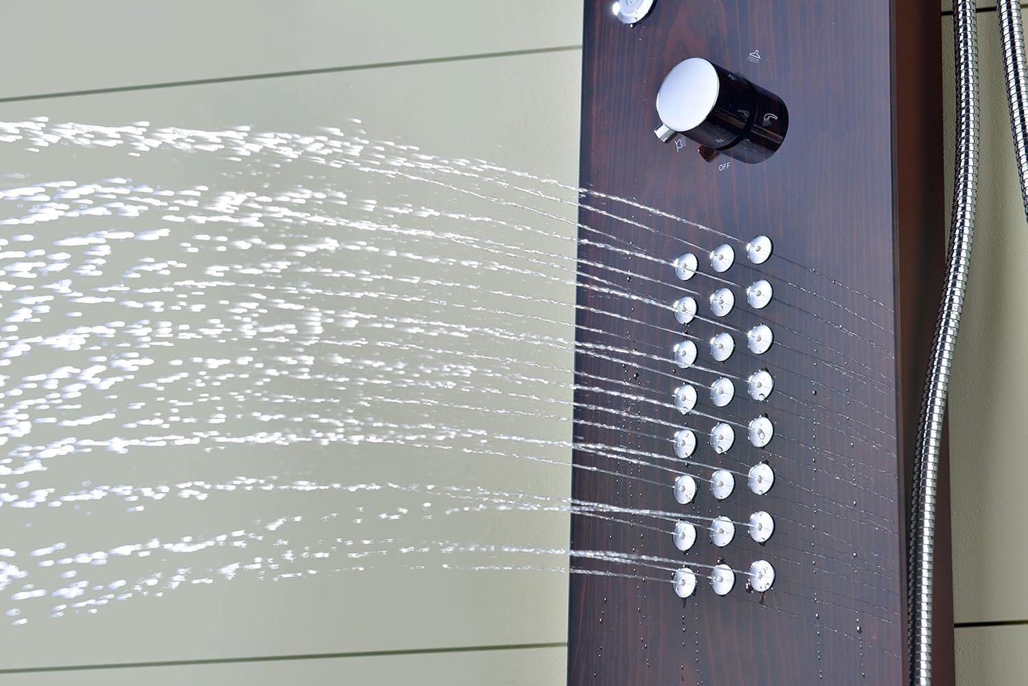 59.37'' Shower Panel with Adjustable Shower Head