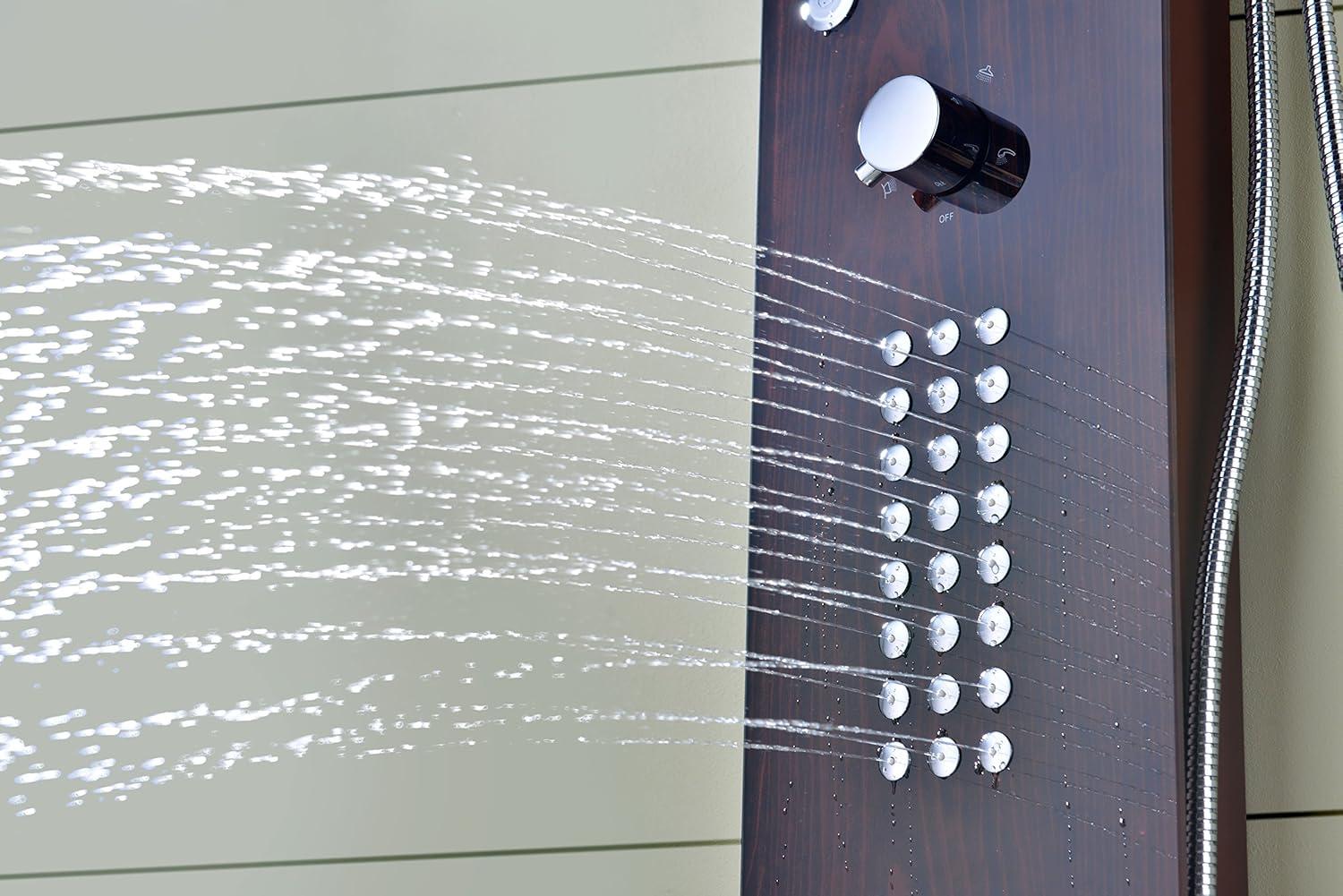 ANZZI SP-AZ016 59.37'' Shower Panel with Adjustable Shower Head