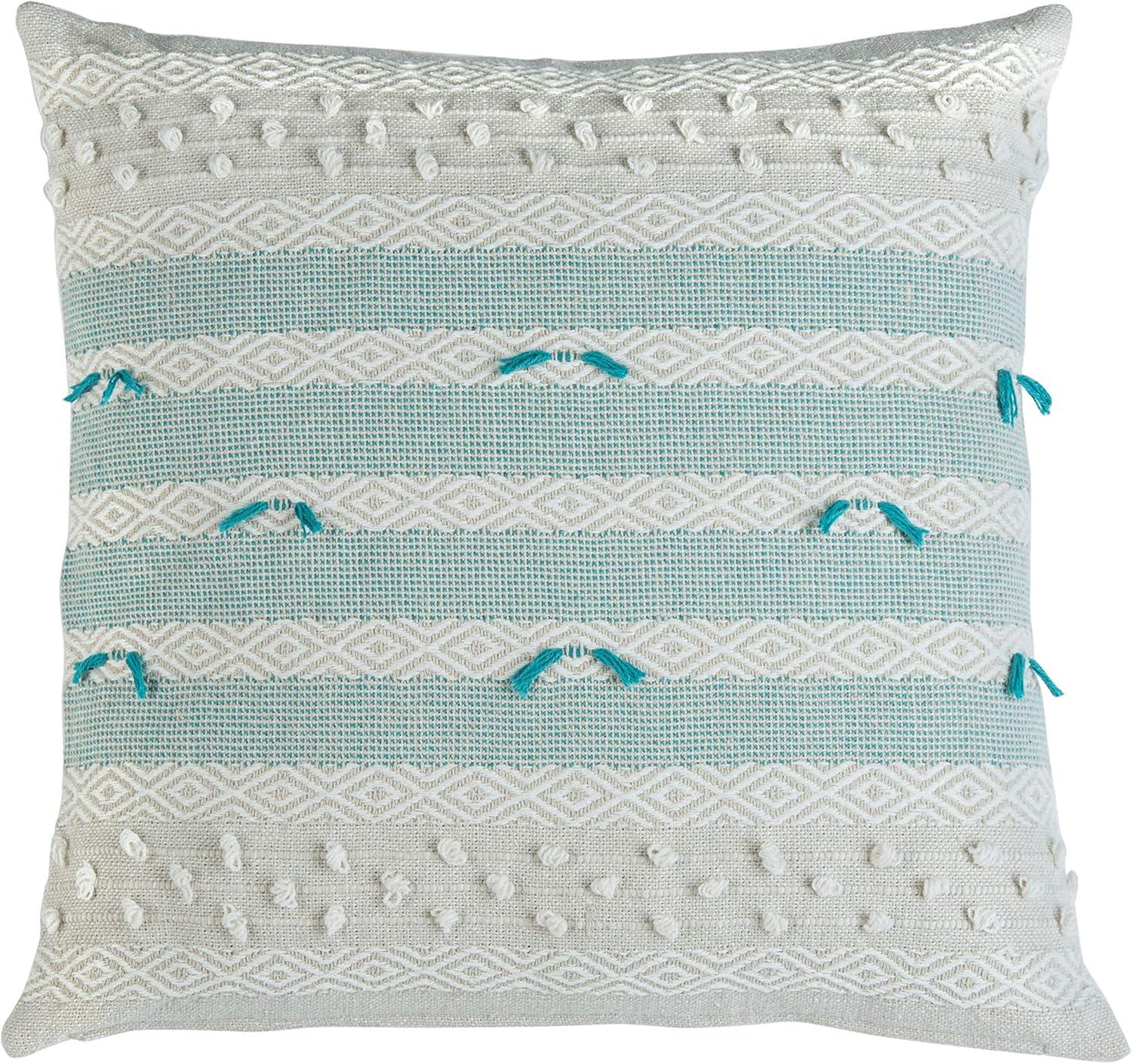 Tassels Cotton Throw Pillow