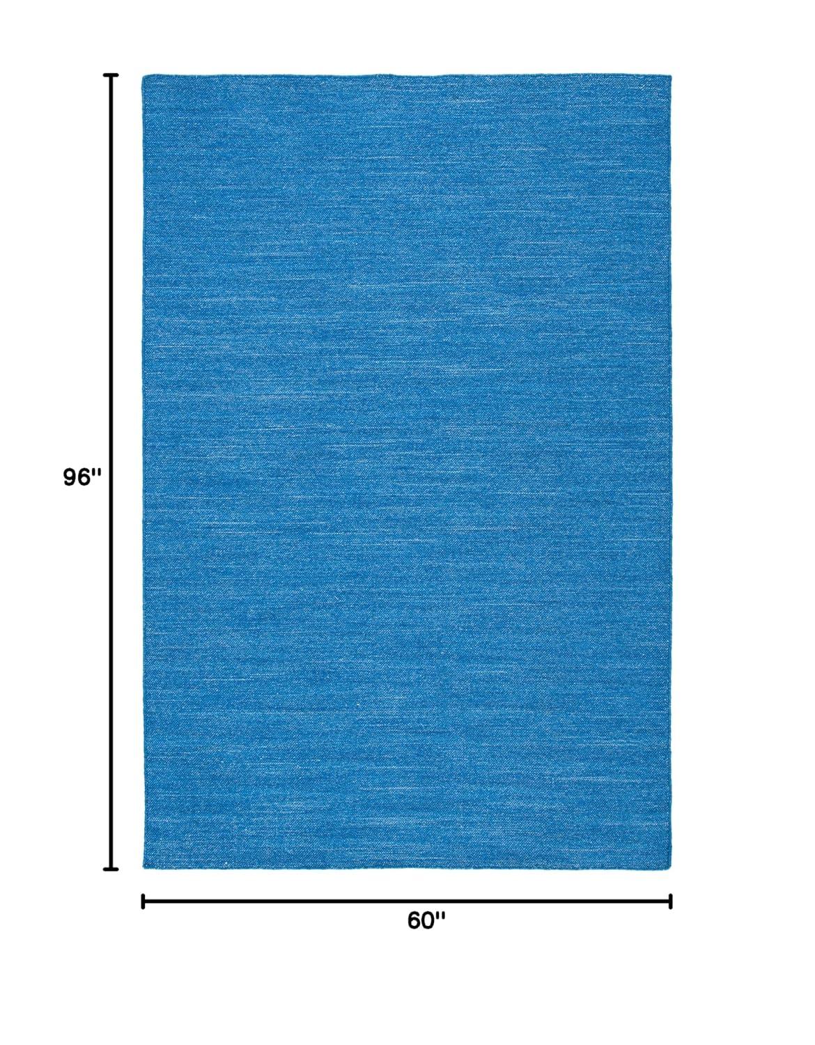 Highland Dunes Grice Hand Woven New Zealand Wool Solid Color Rug