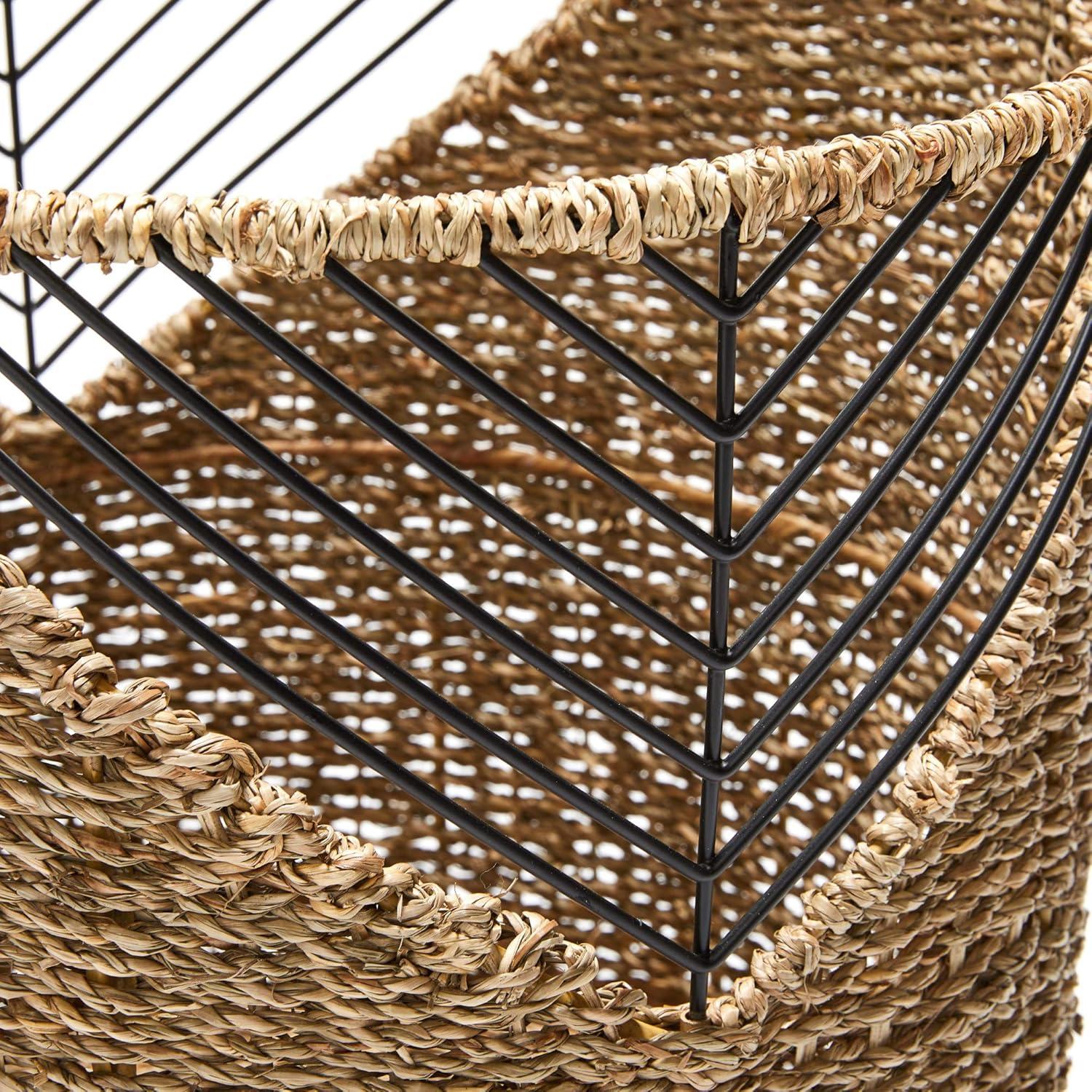 Adore Decor Shoshana Woven Basket