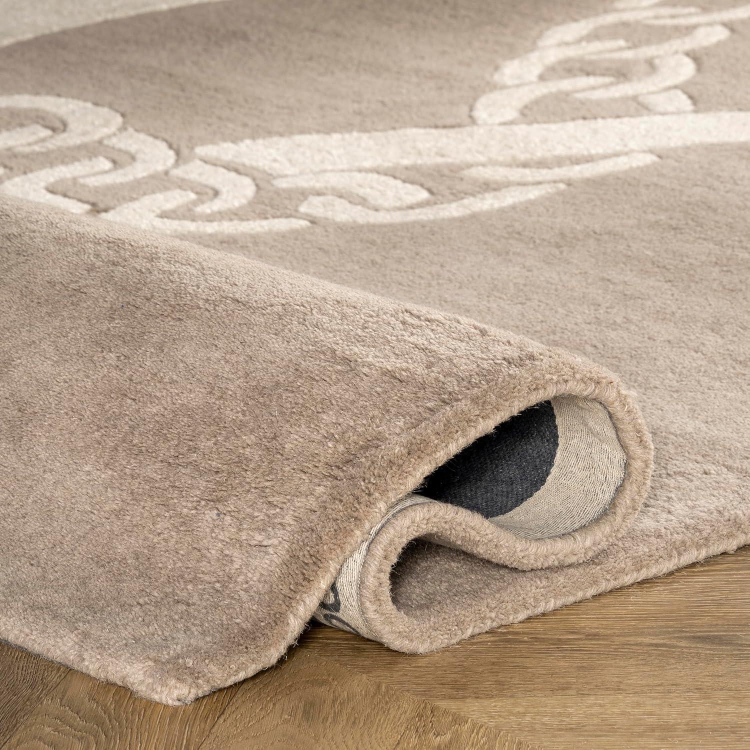 nuLOOM Hand Tufted Set Sail Area Rug, 2' x 6', Beige