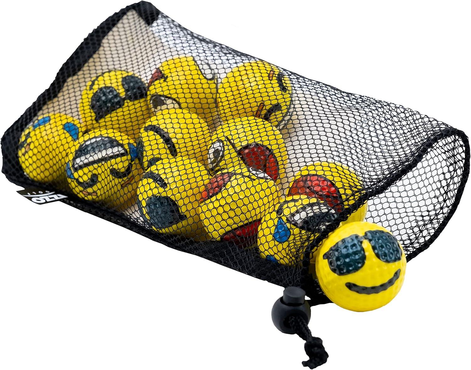Izzo Golf Emoji Practice Balls 12 Pack