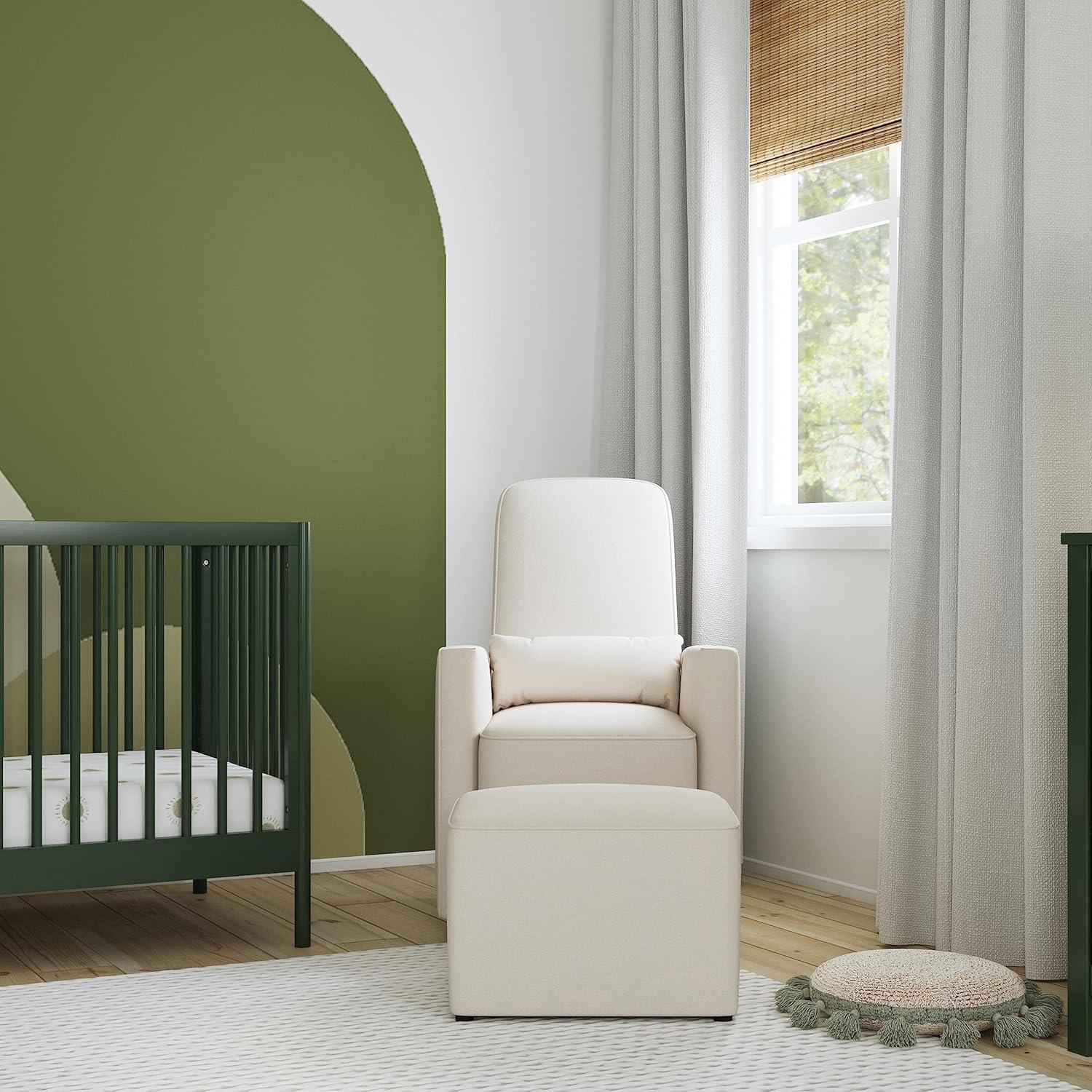daVinci Olive Swivel Glider with Ottoman & Reviews | Wayfair