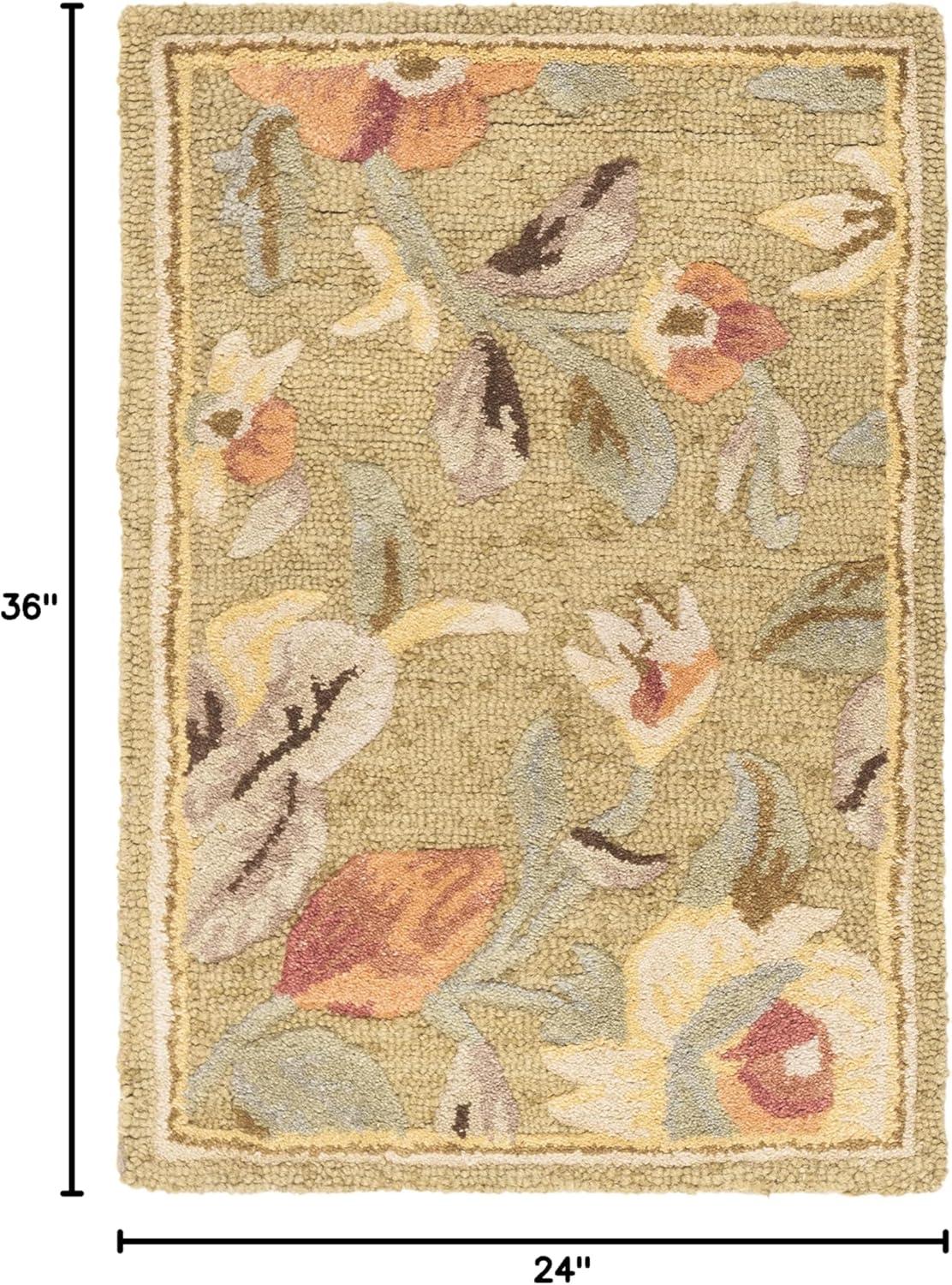 Blossom BLM785 Hand Hooked Area Rug  - Safavieh