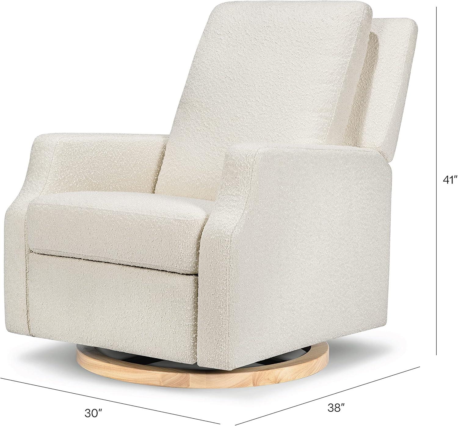 Crewe Upholstered Swivel Reclining Glider