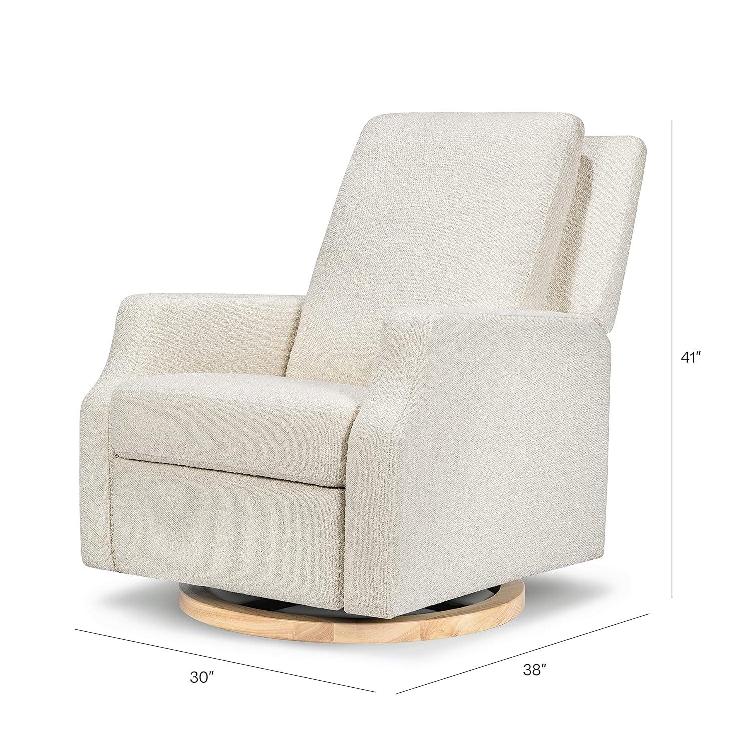 Crewe Upholstered Swivel Reclining Glider