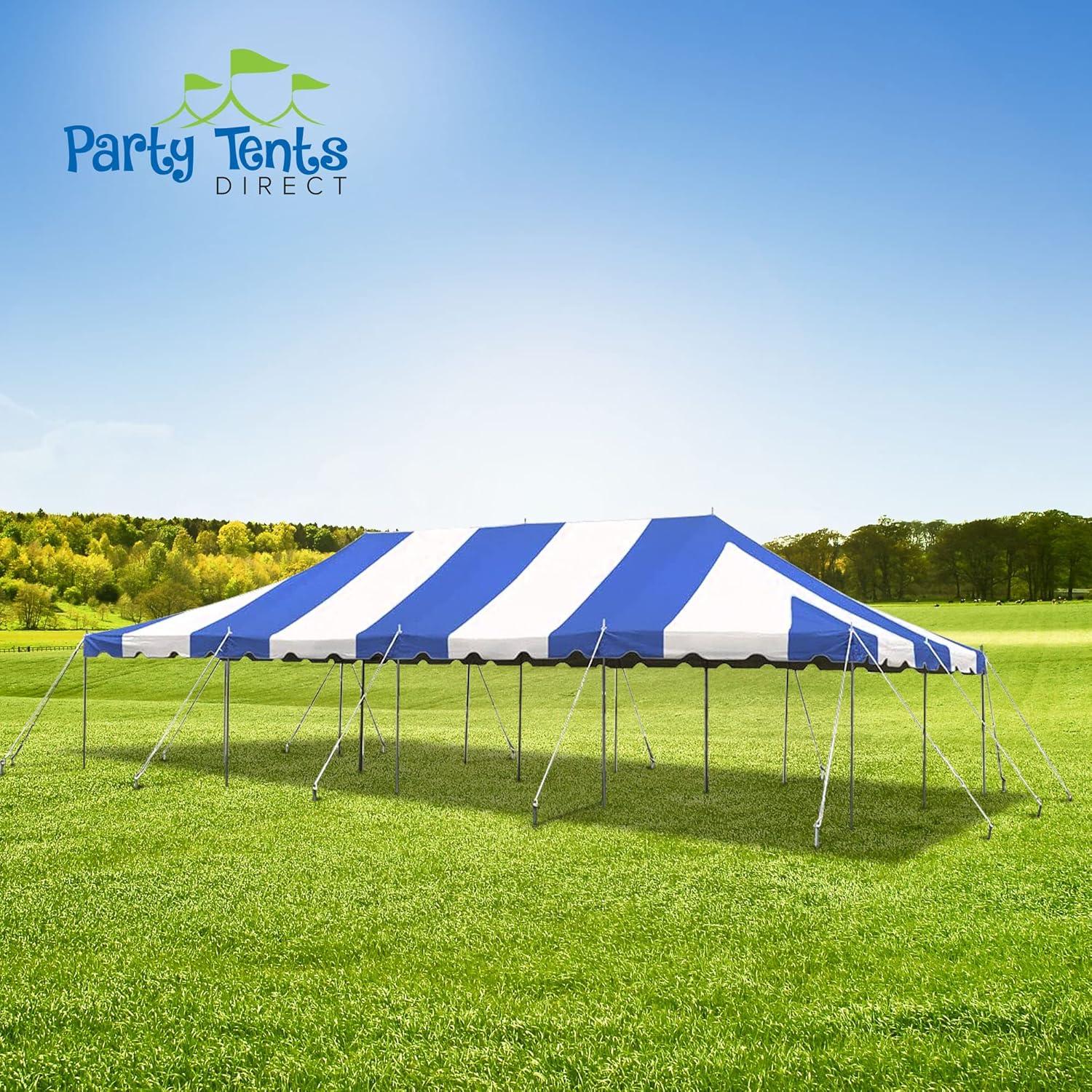 Party Tents Direct Weekender Outdoor Canopy Pole Tent with Sidewalls