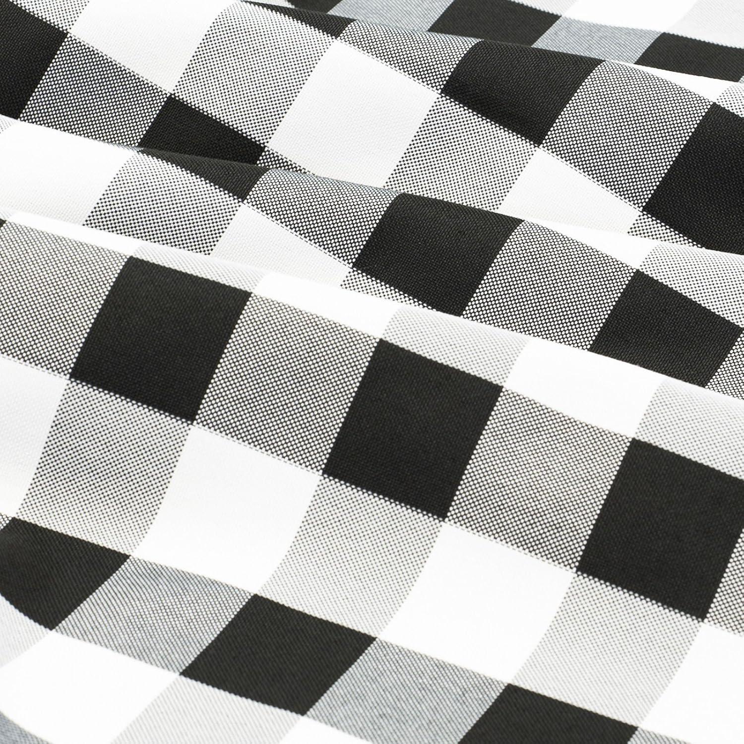 Rectangular Checkered Tablecloth