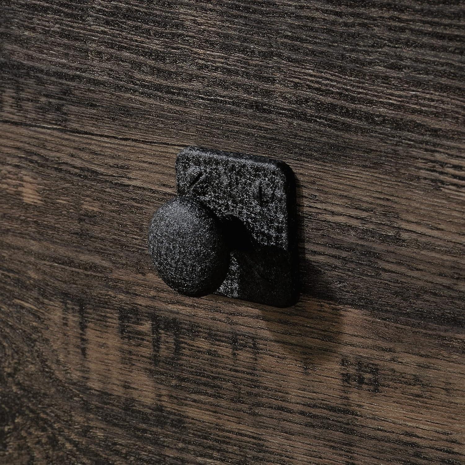 2 Drawer Steel River Lateral File Cabinet Carbon Oak - Sauder