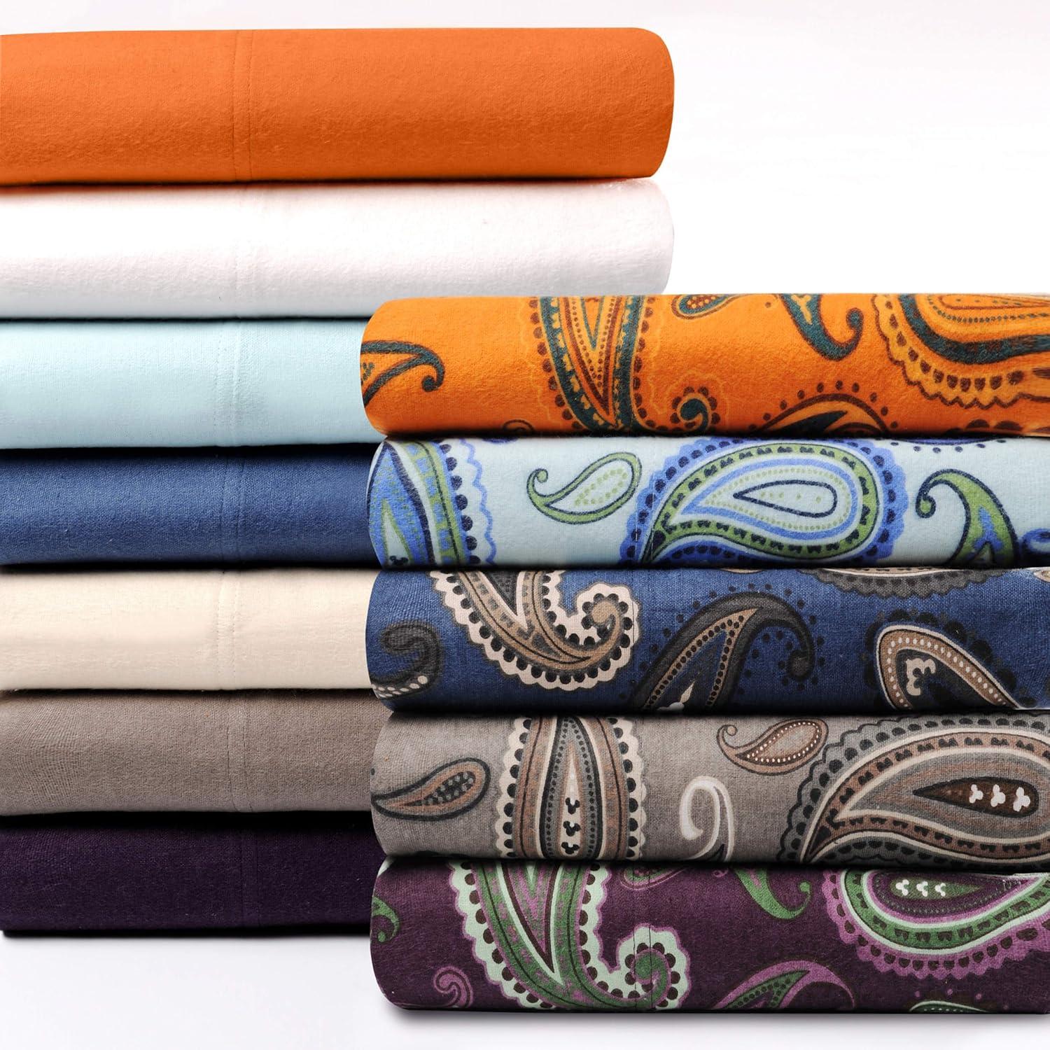 Superior 100% Cotton Standard Paisley - Set of 2 (Set of 2)