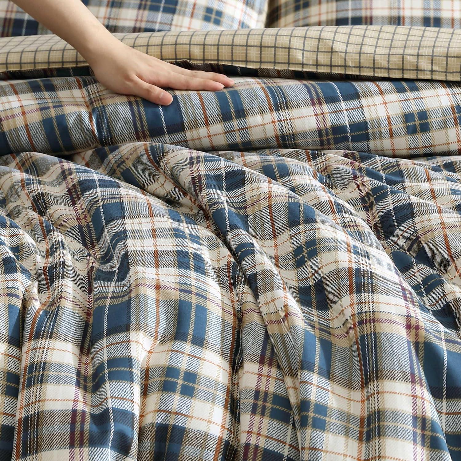 Eddie Bauer Eddie Bauer Port Gamble Indigo Cotton Duvet Cover Set